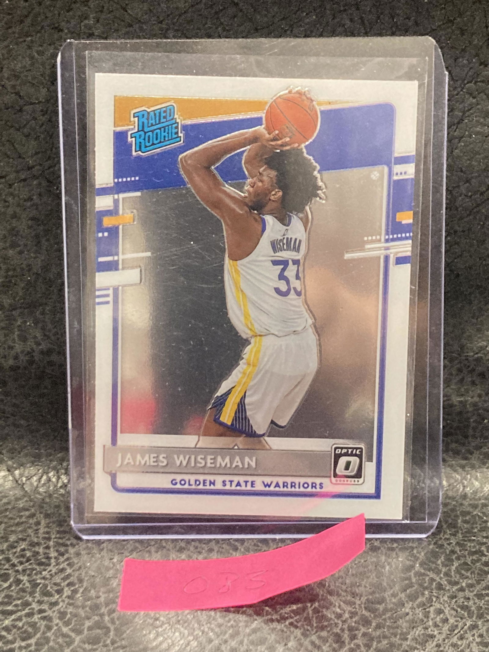 James Wiseman 2020-21 Panini Donruss Optic Rated Rookie Warriors Rc (1 of 2)