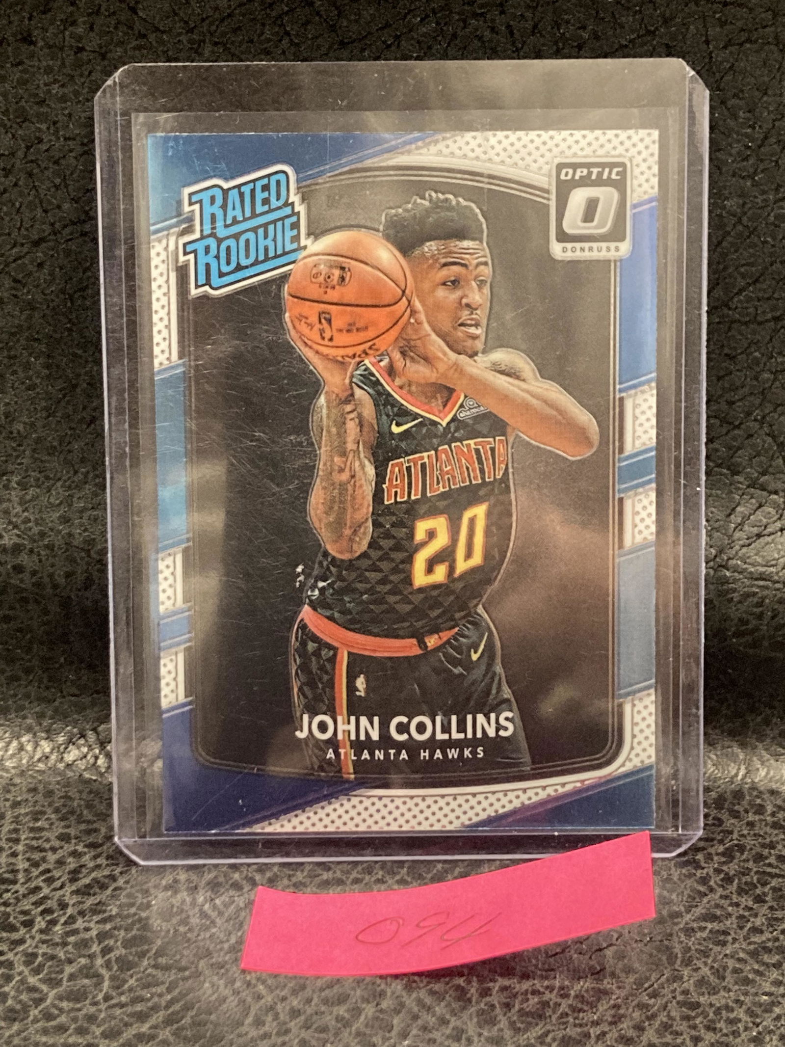 John Collins 2017-18 Donruss Optic Rated Rookie Rc #182 Hawks (1 of 2)