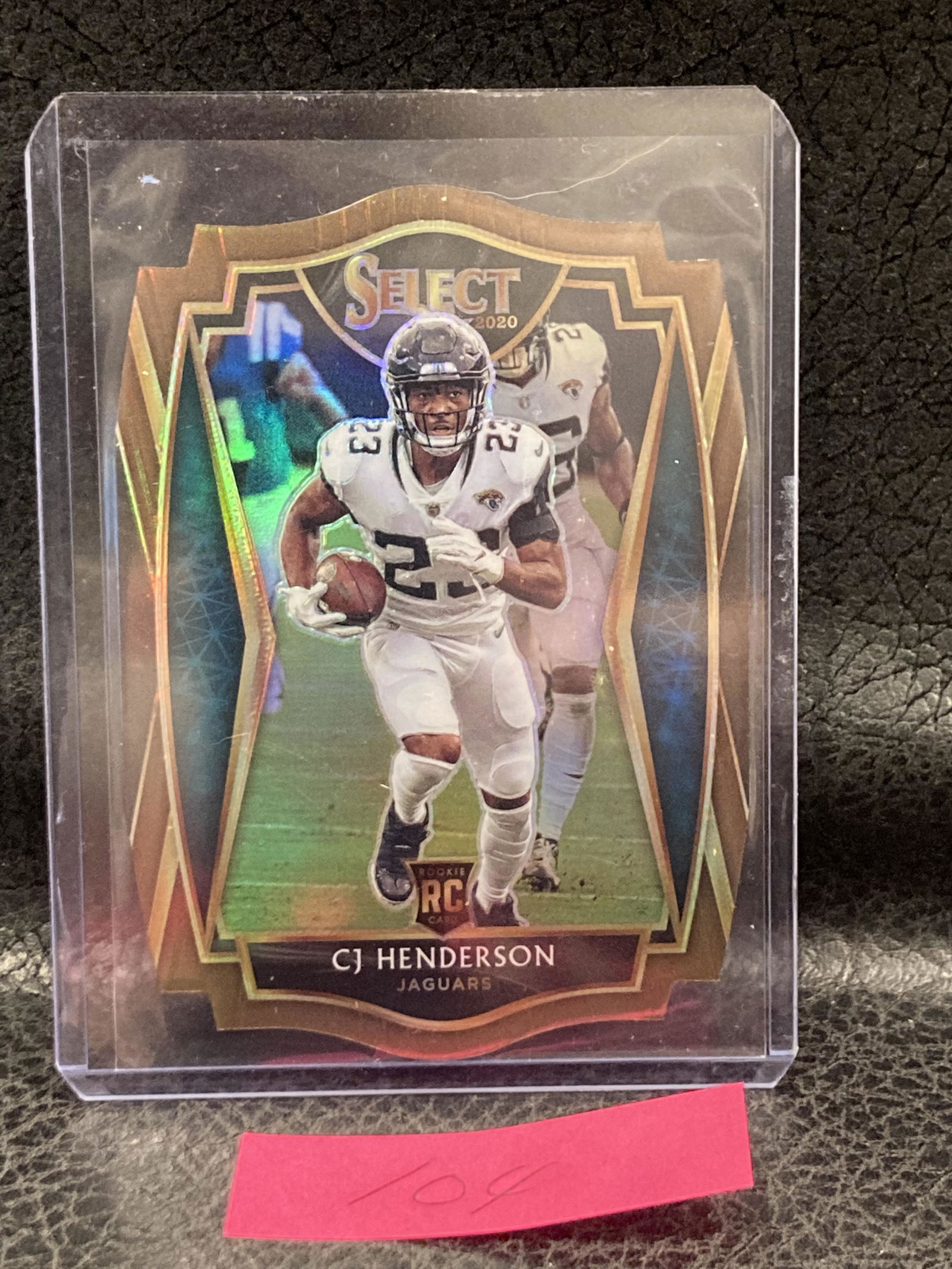 Cj Henderson 2020 Select Copper Prizm #d /355 Premier Level Die Cut Rookie #189 (1 of 2)