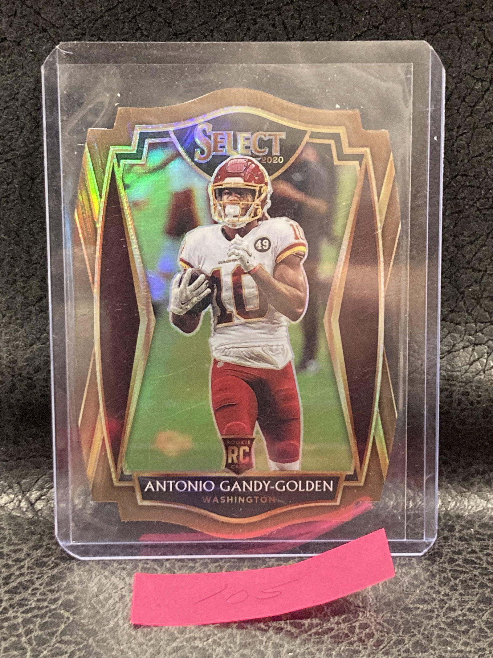 Antonio Gandy Golden 2020 Select 183 Premier Rc Copper Die-Cut Prizm /355: Antonio Gandy Golden 2020 Select 183 Premier Rc Copper Die-Cut Prizm /355