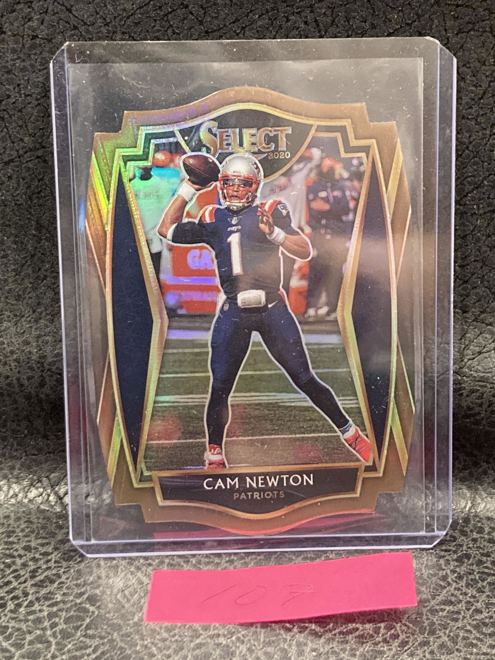 Cam Newton 2020 Select Football Copper Prizm #136 #/355 (1 of 2)