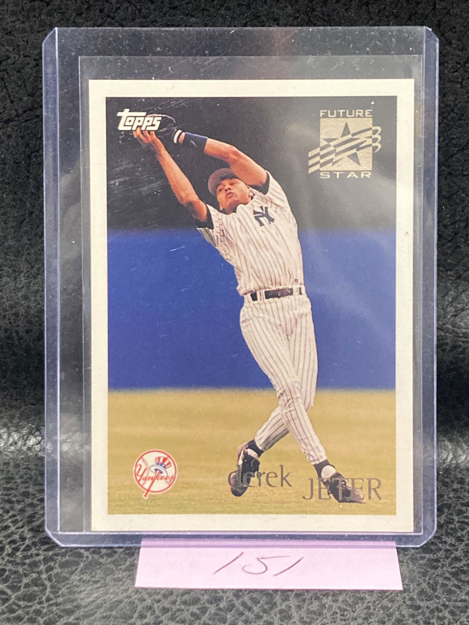 Derek Jeter 1996 Topps Future Star Rookie Rc # 219 New York Yankees Hof (1 of 2)