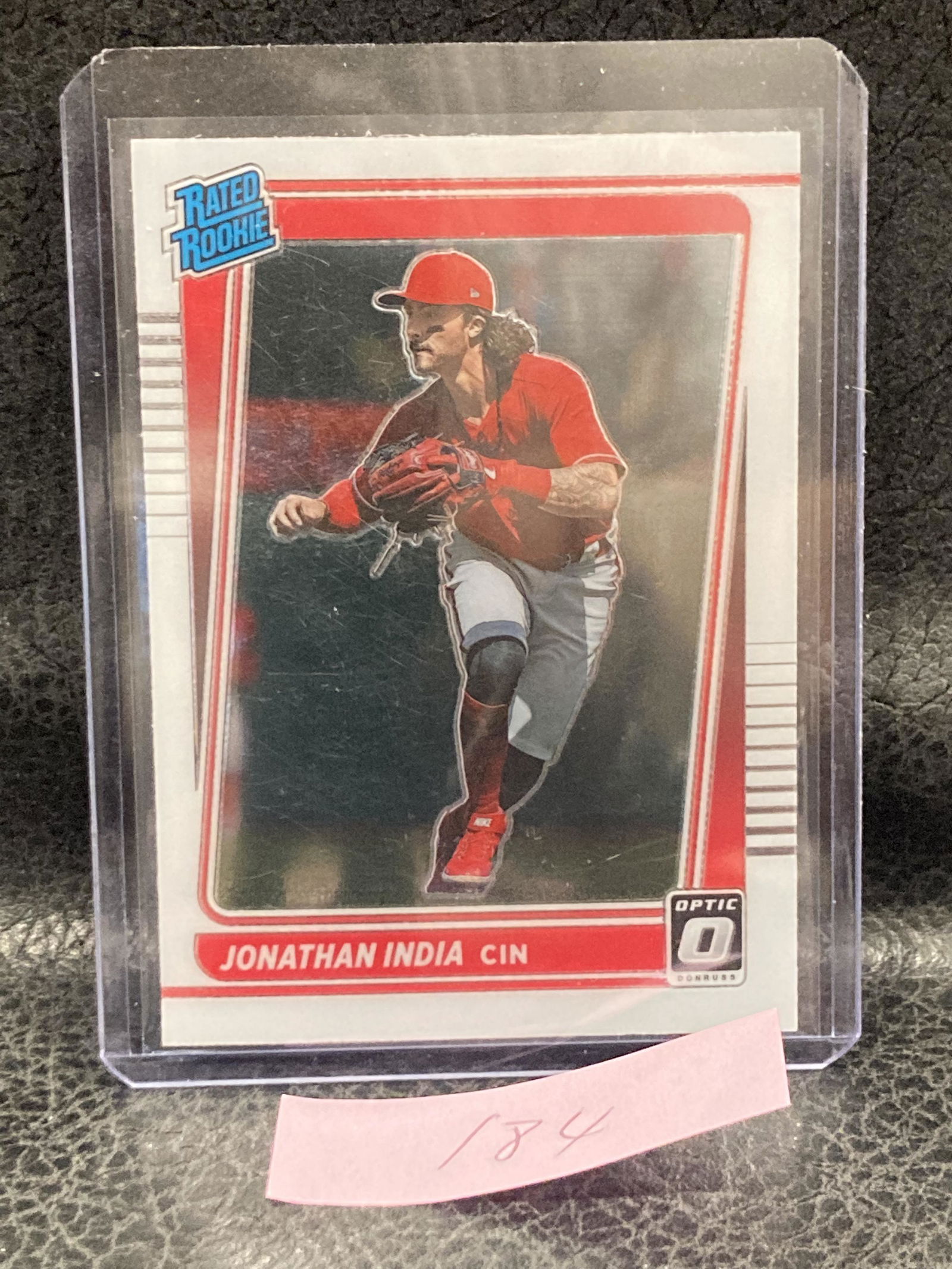 Jonathan India2021 Donruss Optic Rated Rookie Rc Reds #101 (1 of 2)