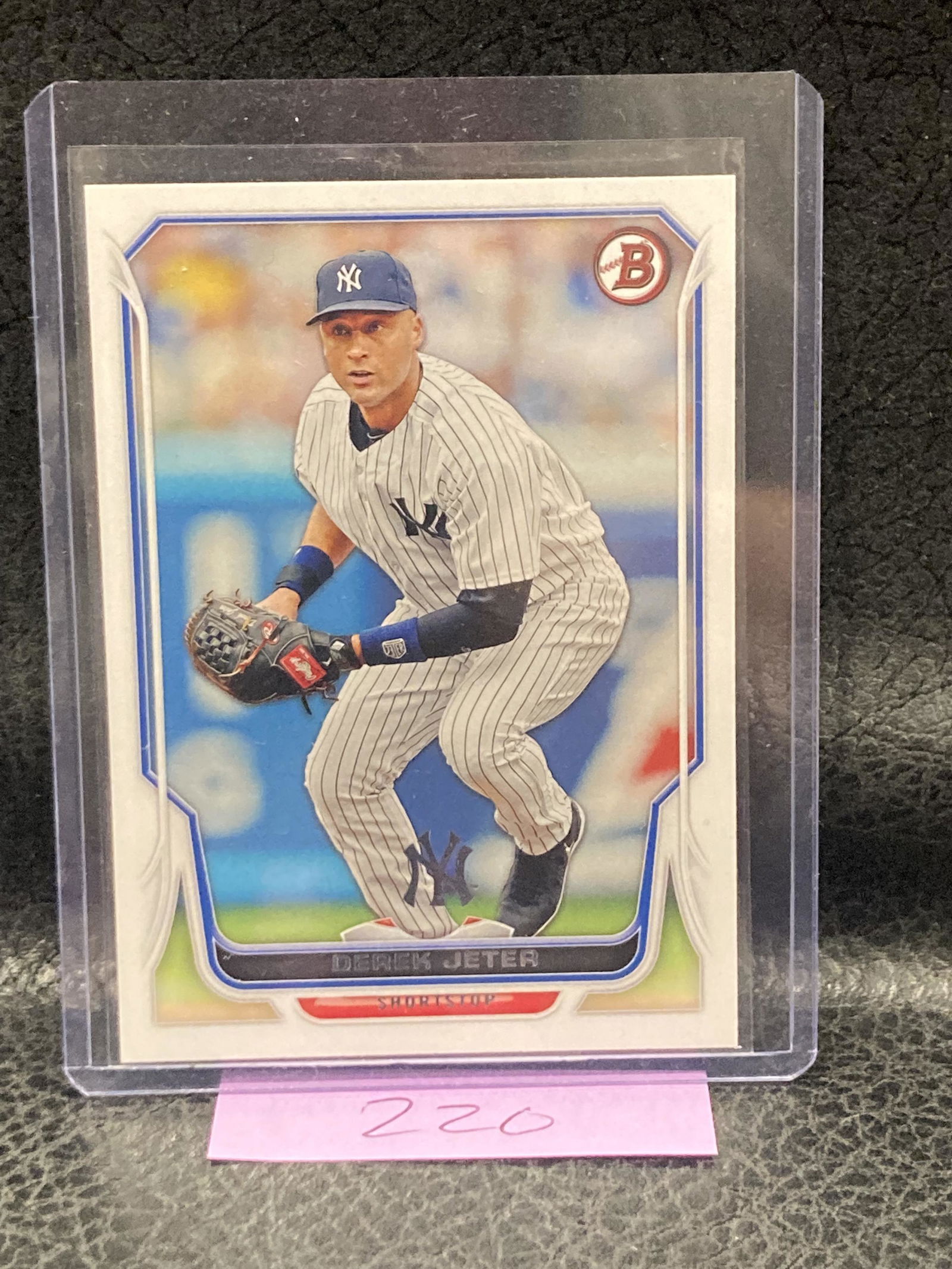 Derek Jeter 2014 Bowman #1 Hof New York Yankees (1 of 2)