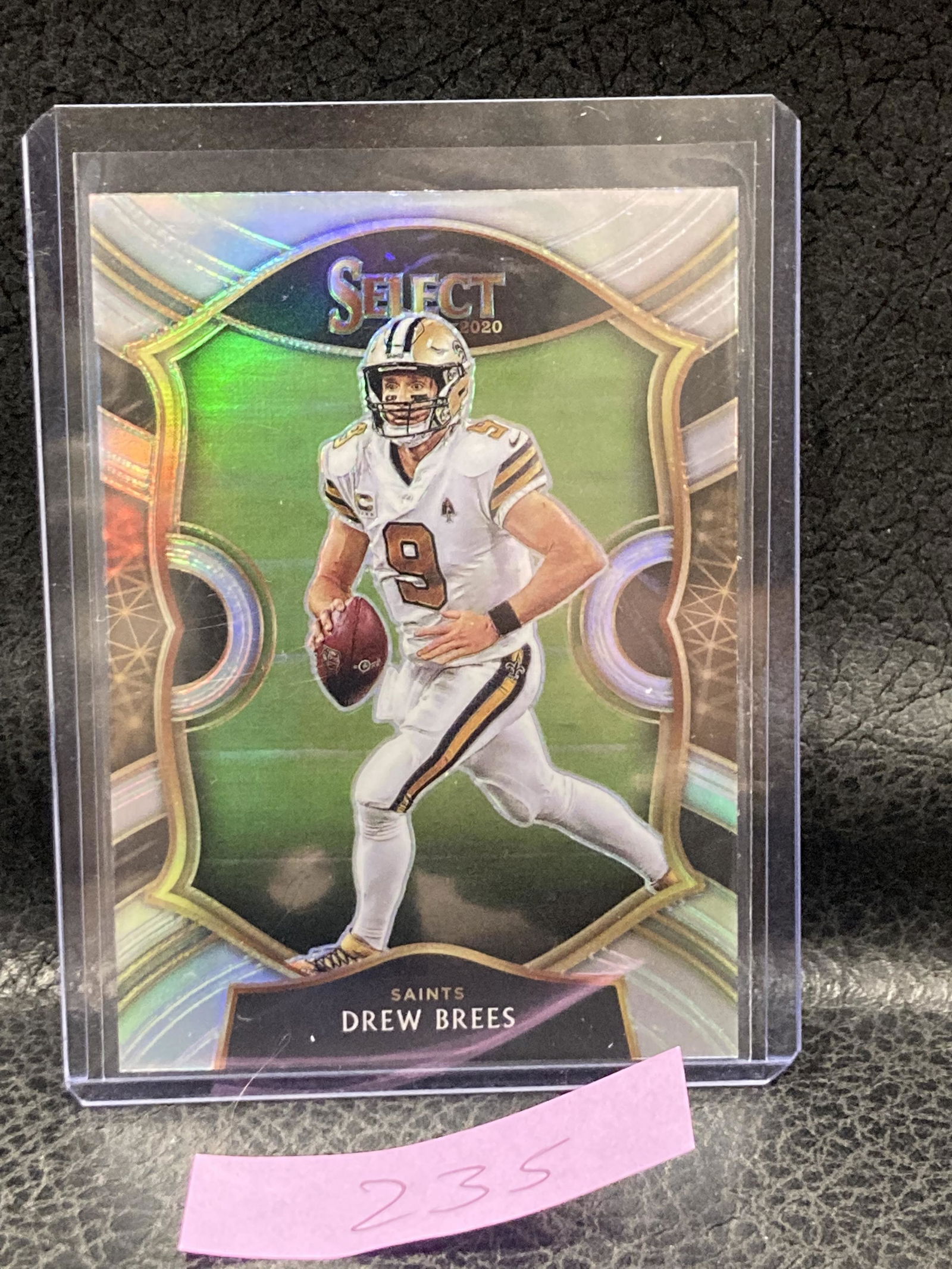 Drew Brees 2020 Select Concourse Silver Saints (1 of 2)
