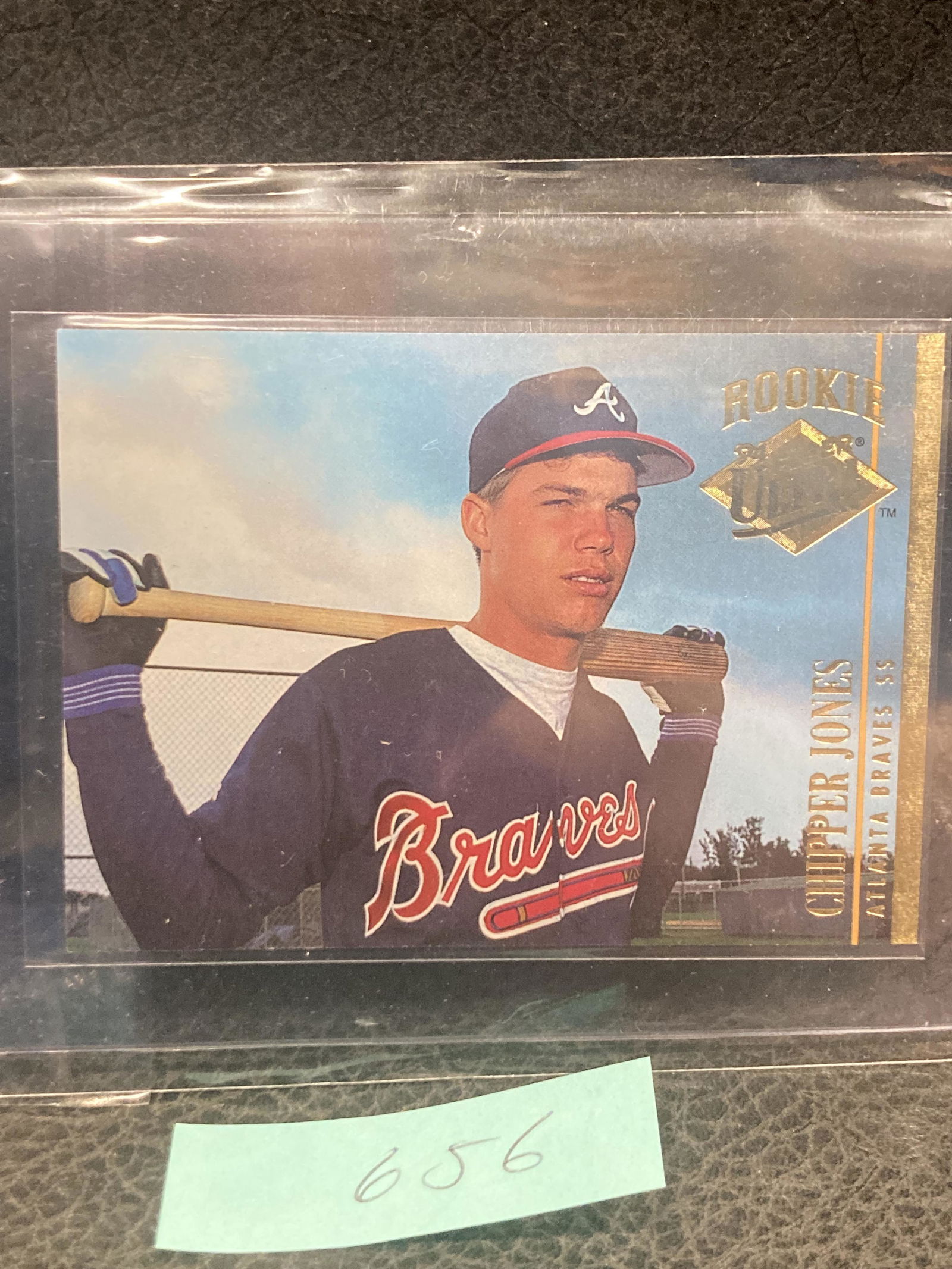 Chipper Jones 1994 Fleer Ultra #152 Rookie Card Rc Braves (1 of 2)