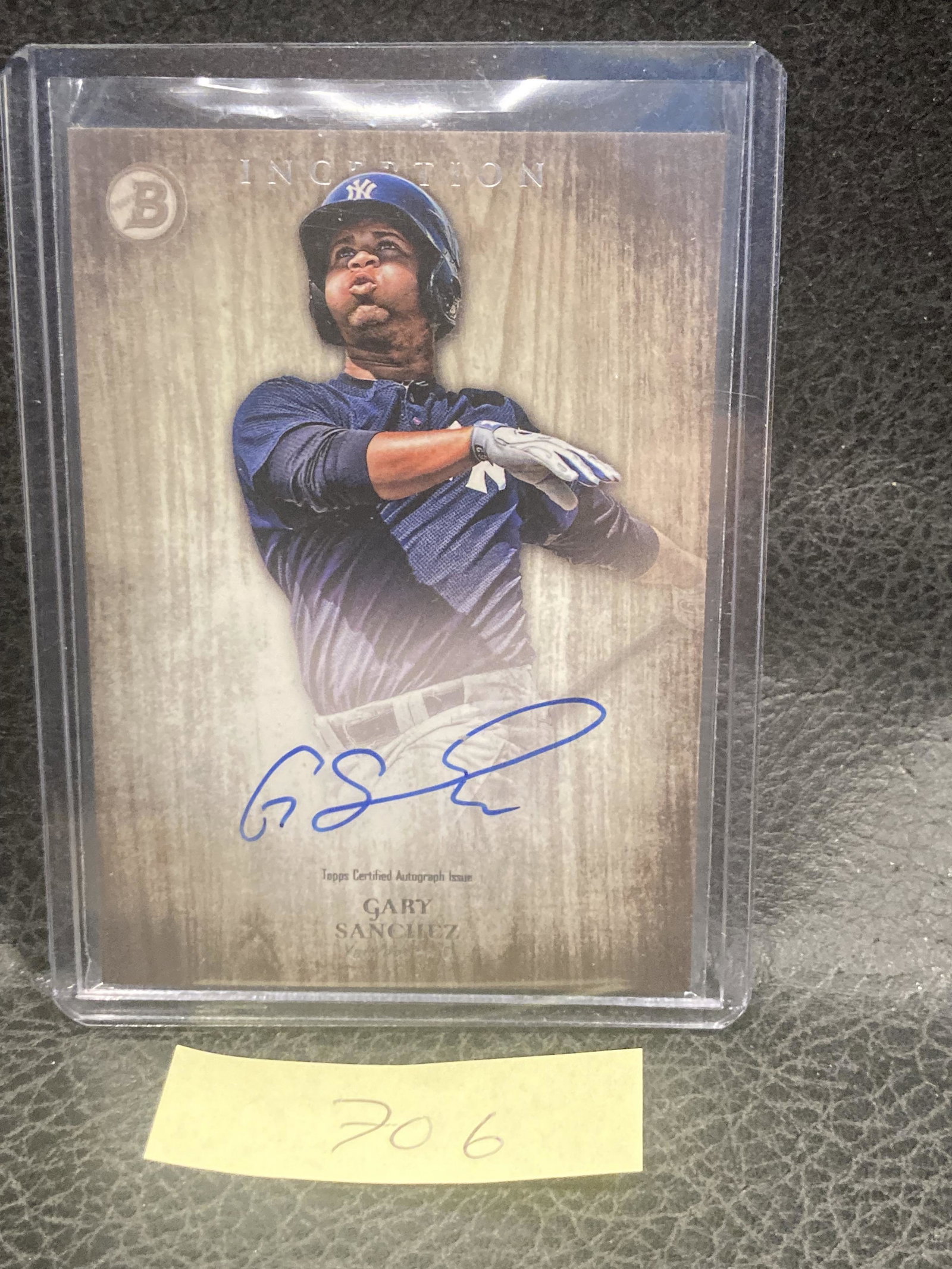 Gary Sanchez 2014 Topps Bowman Inception Yankees Twins ROOKIE Auto (1 of 2)