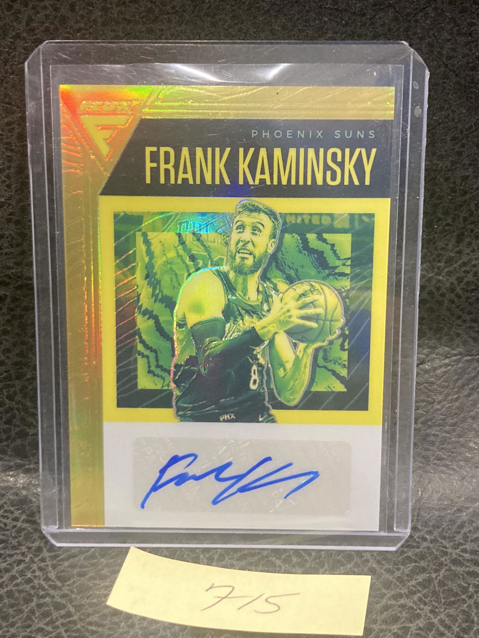 Frank Kaminsky 2020-21 Flux  Auto Gold 1/10 Prizm Suns (1 of 2)