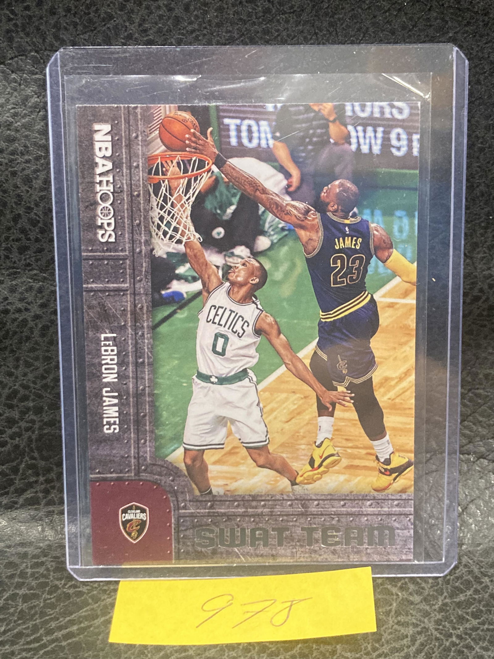 Lebron James Cleveland Cavaliers Goat 2017-18 Hoops Swat Team Insert Sp (1 of 2)