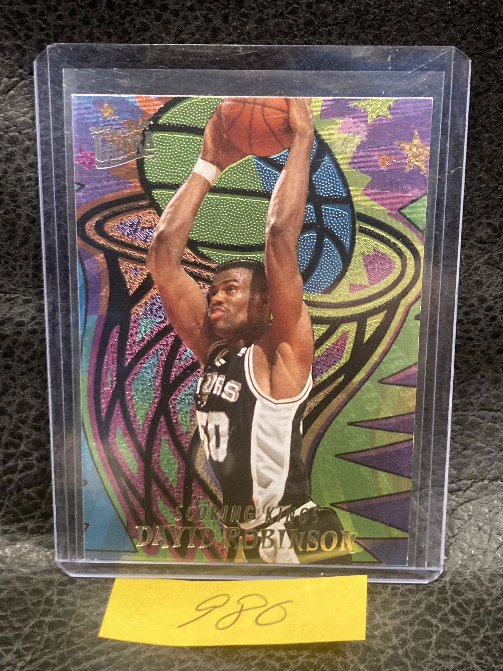 David Robinson 94-95 Fleer Ultra Scoring Kings Basketball Card (1 of 2)