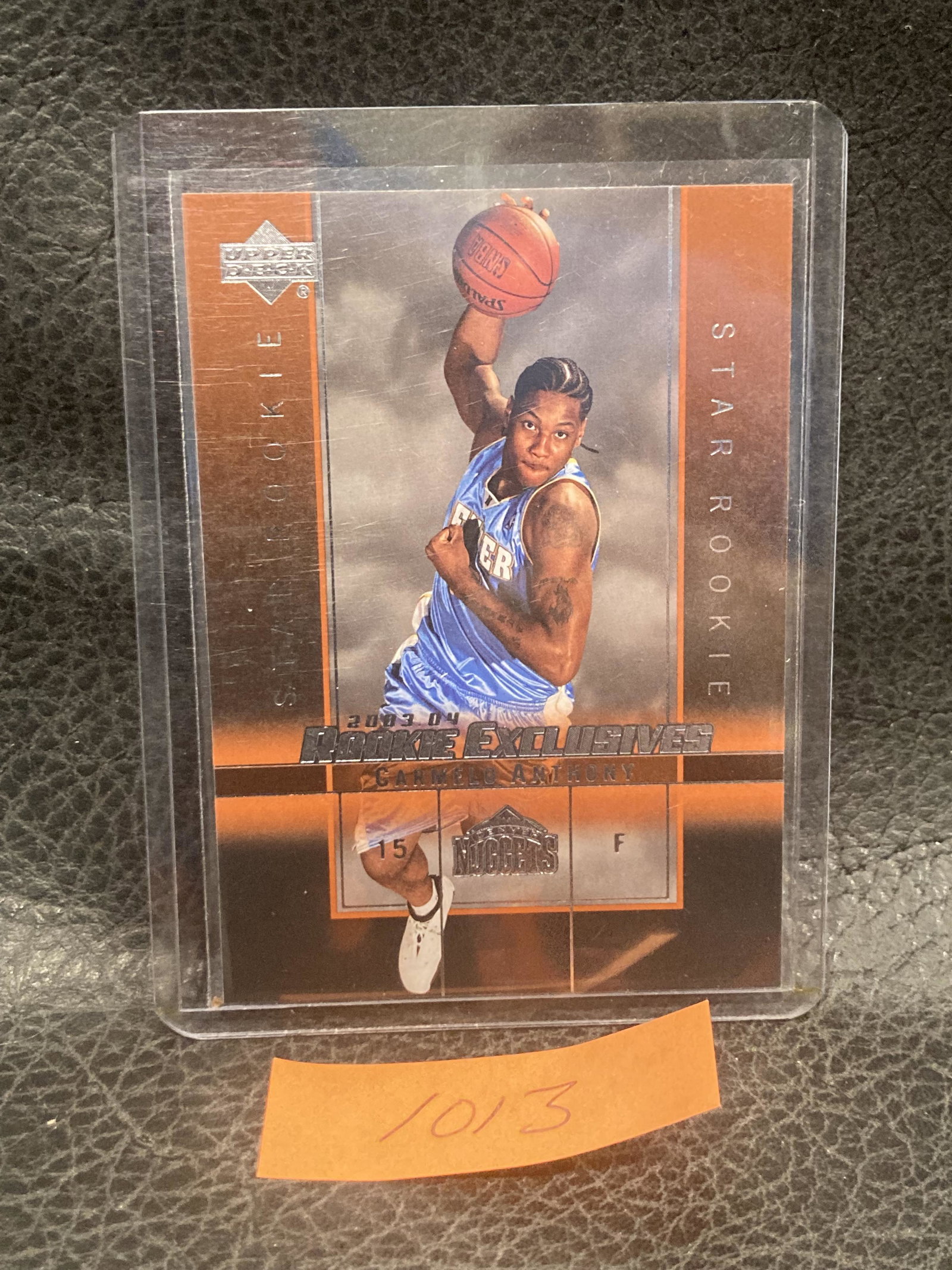 Carmelo Anthony 2003-04 Upper Deck Rookie Exclusives Rookie #3 (1 of 2)