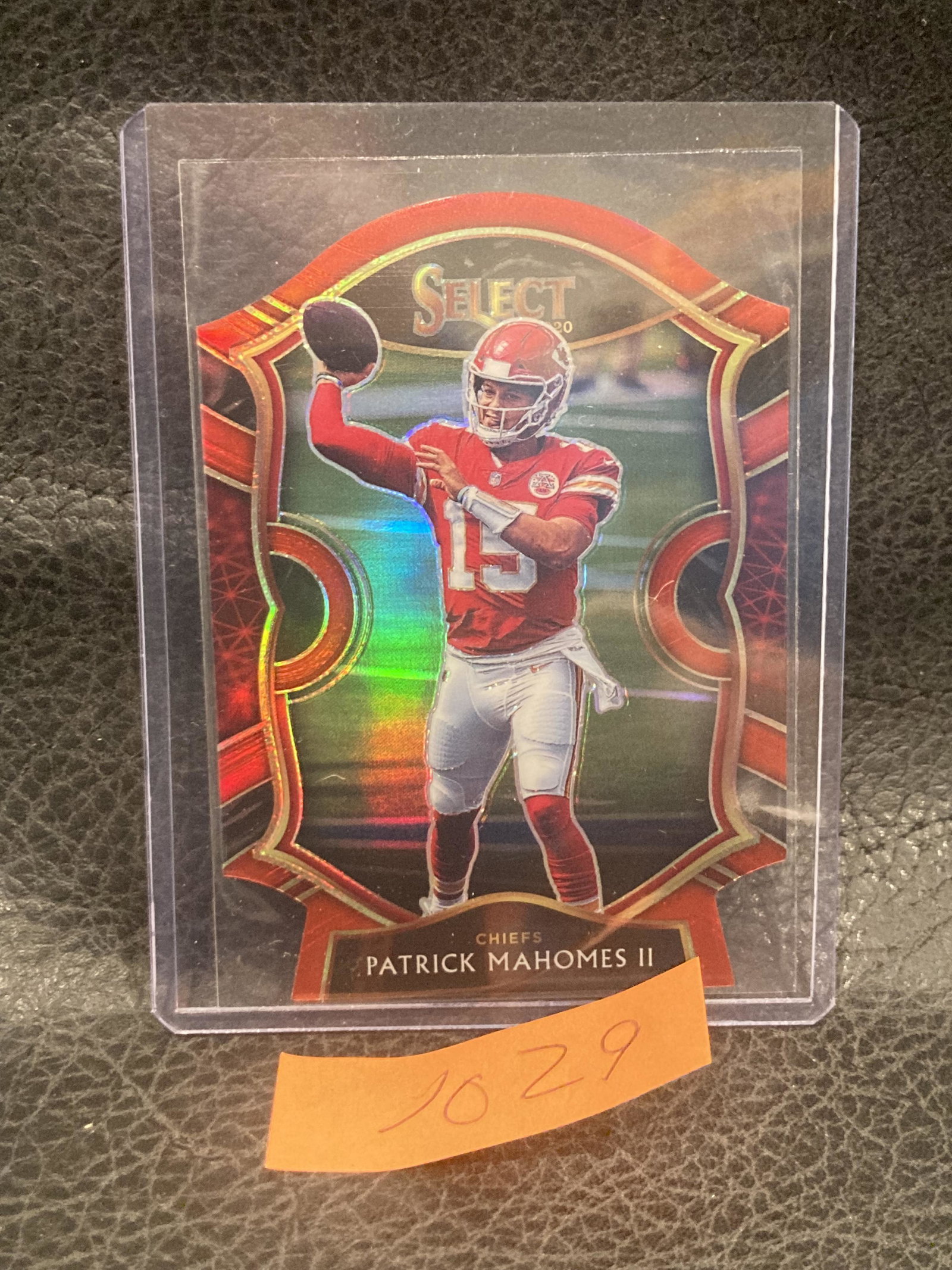 Patrick Mahomes Ii 2020 Select Football Red Prizm Die Cut Concourse #2 (1 of 2)