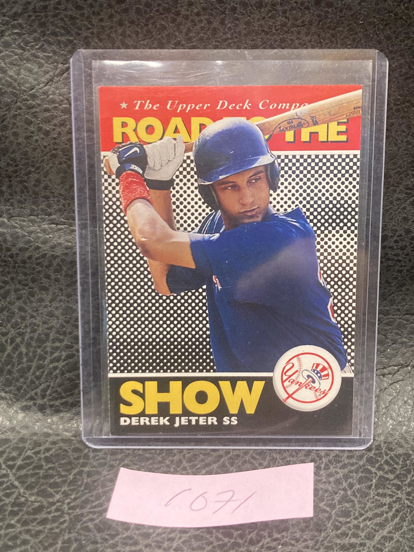 Derek Jeter 1995 Upper Deck Road To The Show New York Yankees Rookie Baseball (1 of 2)
