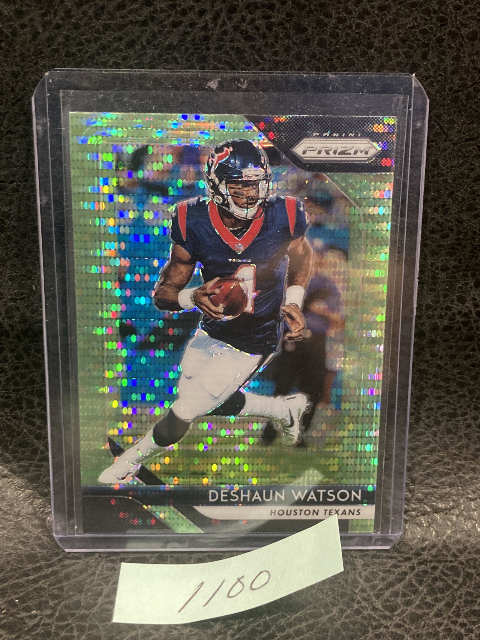 Deshaun Watson 2018 Prizm Green Neon Pulsar 2nd Year Sp Refractor Texans (1 of 2)