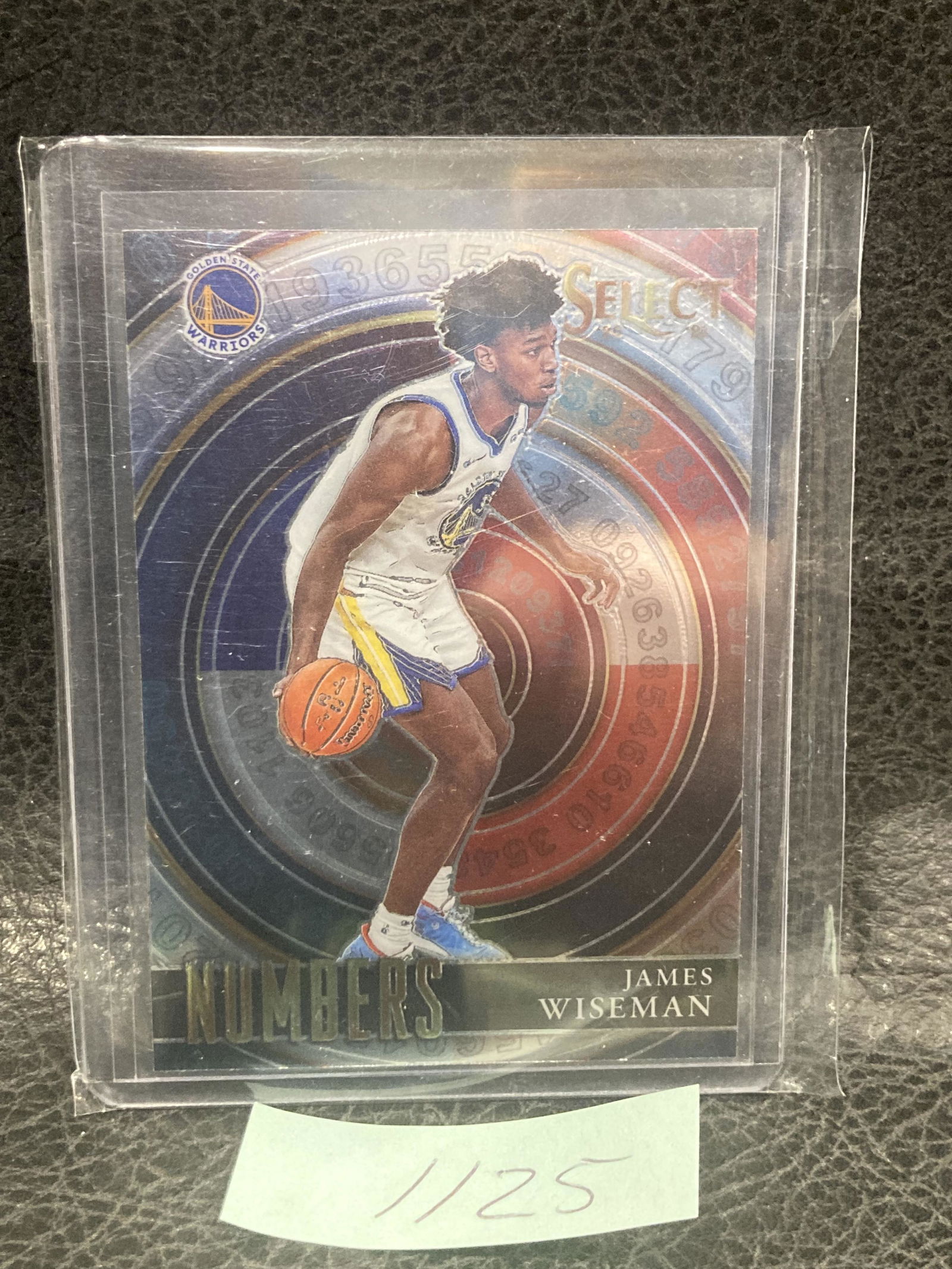 James Wiseman2020-21 Select Numbers Rookie Card RC #8 Warriors SEE PIC (1 of 2)