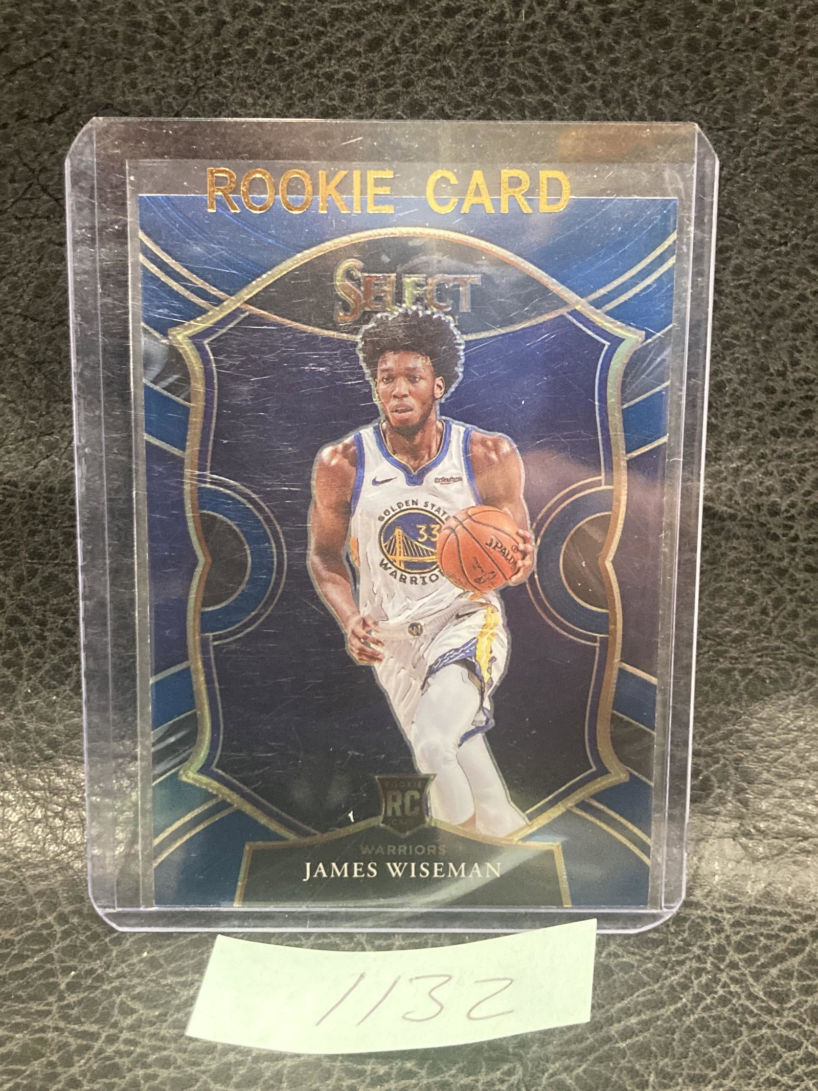 James Wiseman 2020-21 Select Blue Retail Rookie No. 62 Golden State Warriors (1 of 2)