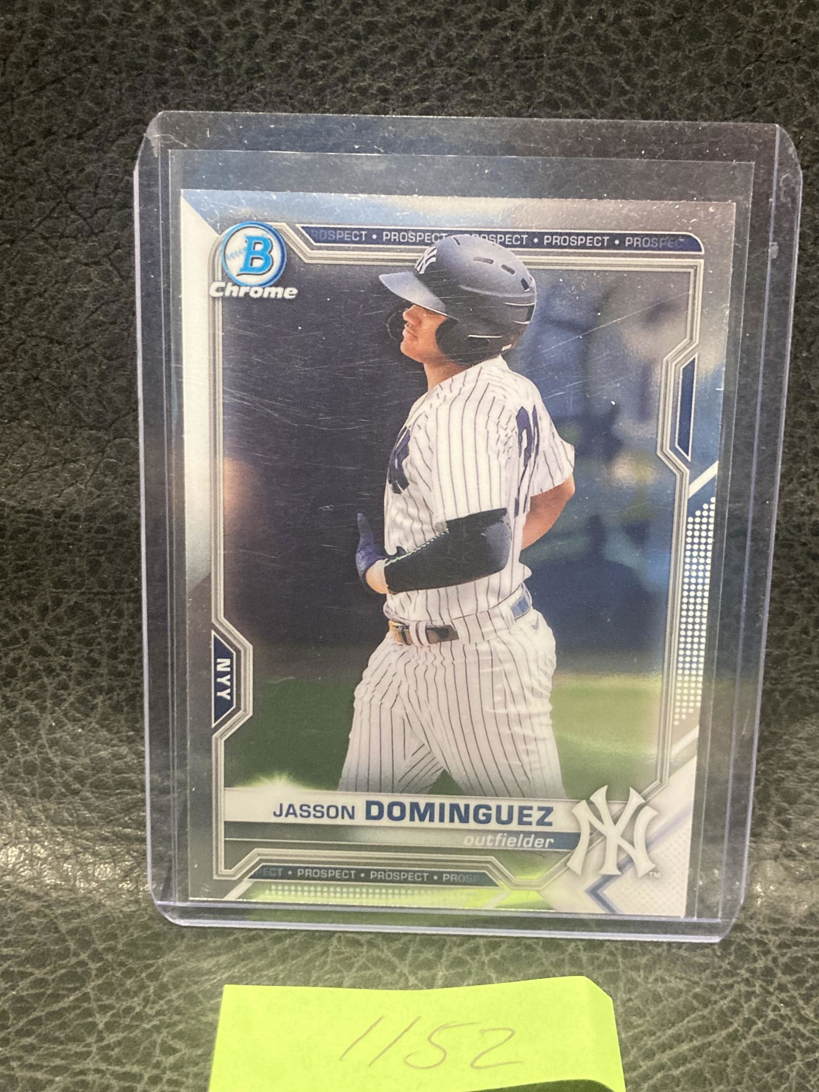 Jasson Dominguez 2021 Bowman Chrome New York Yankees Bcp-13 (1 of 2)