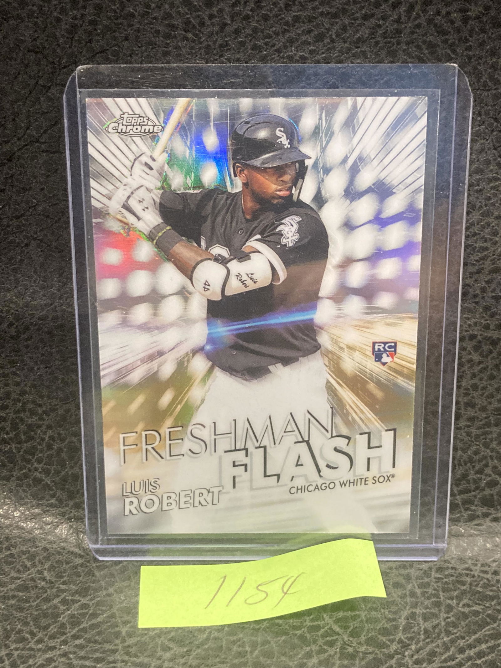 Luis Robert 2020 Topps Chrome Freshman Flash Refractor Rc Insert Sp (1 of 2)