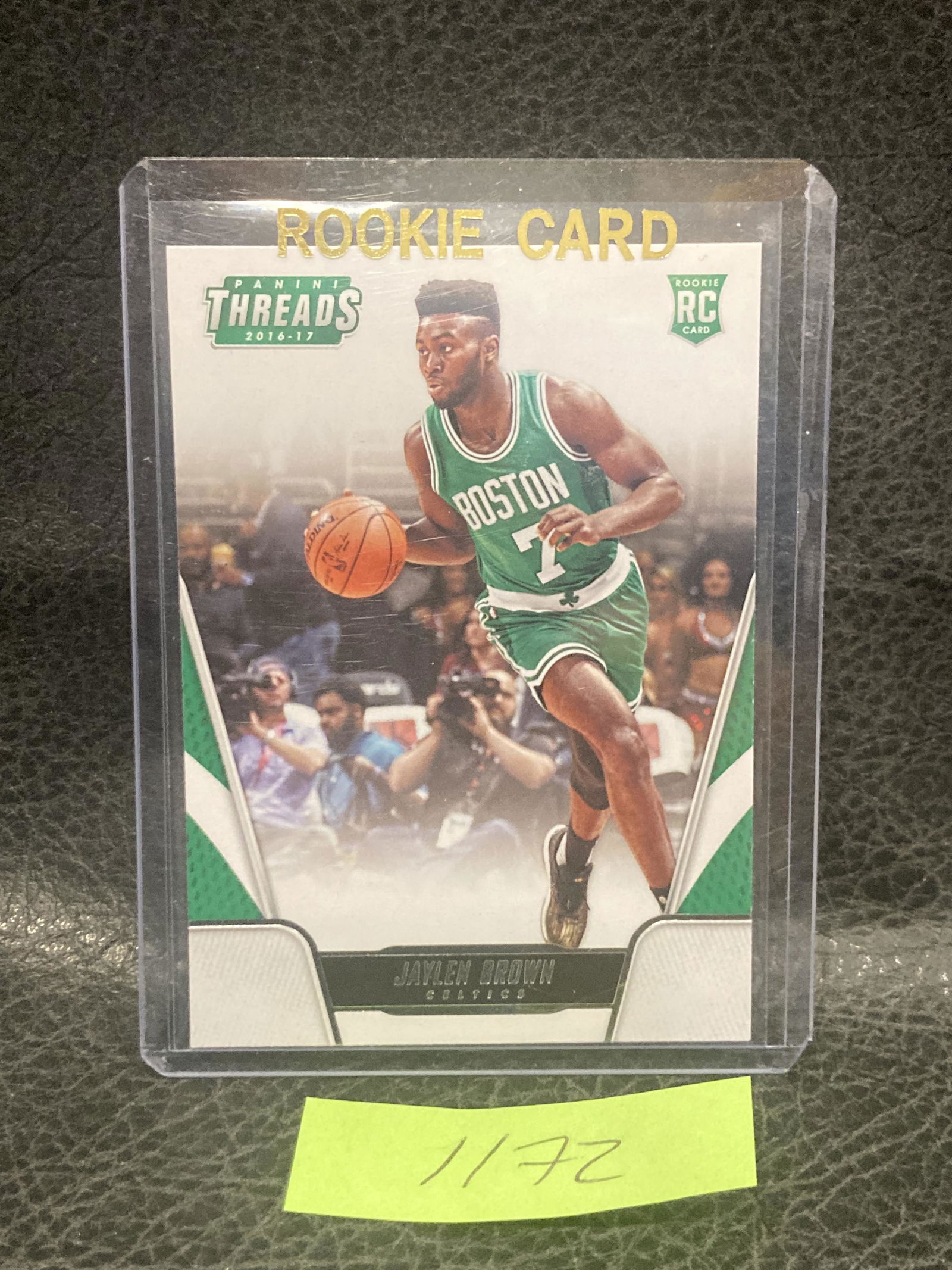 Jaylen Brown Celtics 2016-17 Panini Threads Rookie Card Rc #176 (1 of 2)