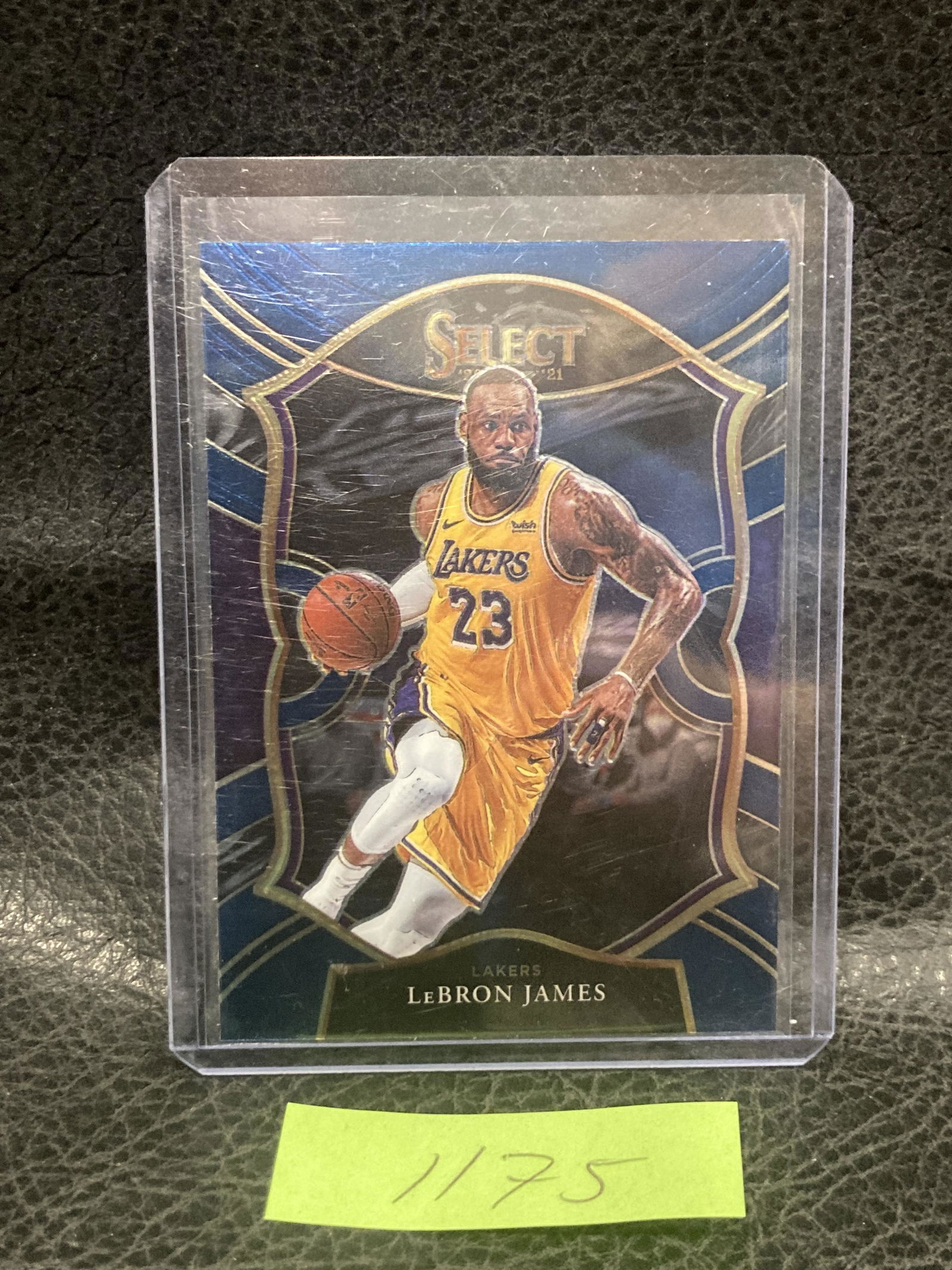 Lebron James 2021 Select Retail Concourse Level Card No. 23 Los Angeles Lakers (1 of 2)