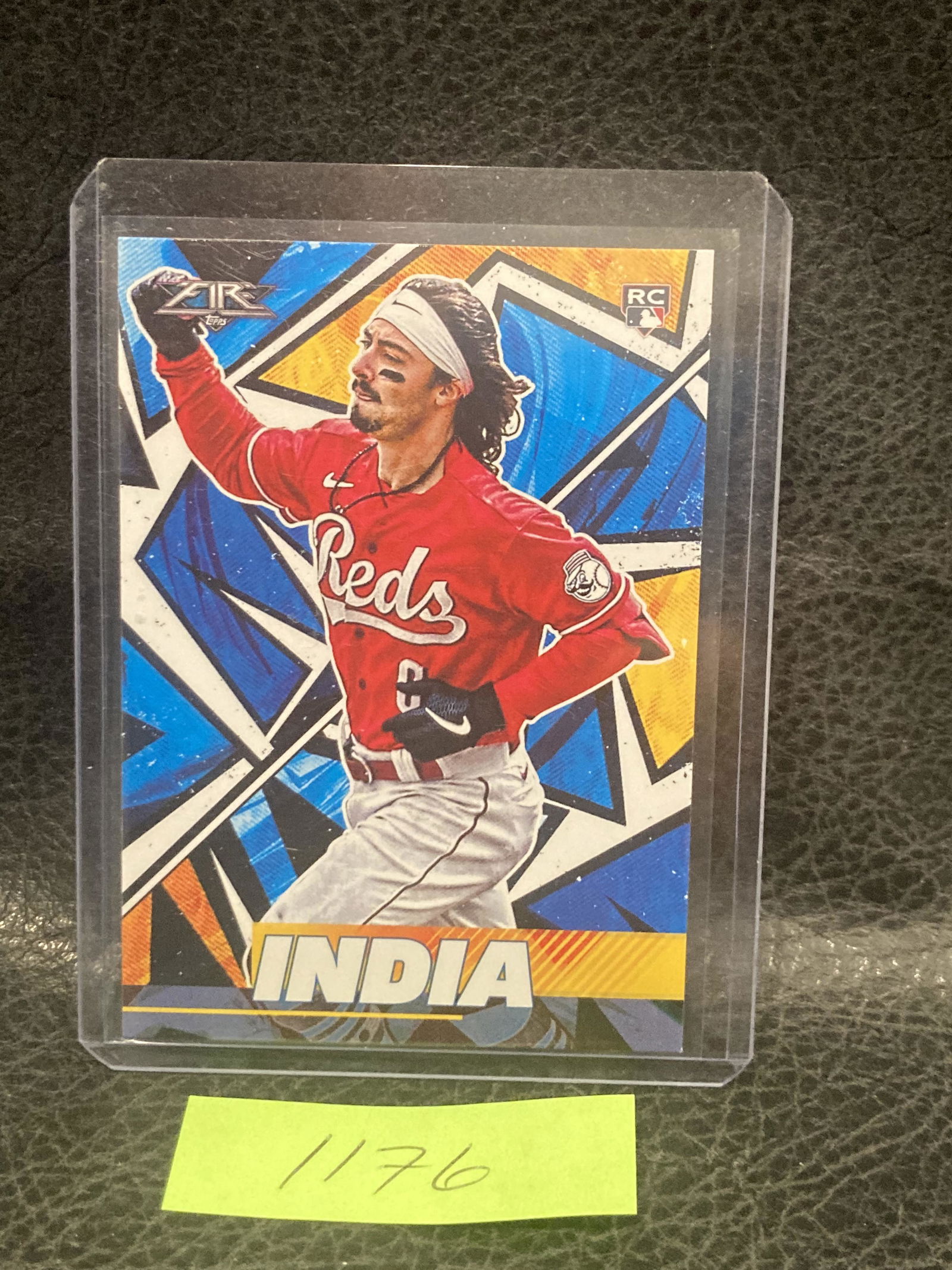 Jonathan India 2021 Topps Fire Rookie Card Rc #106 Cincinnati Reds (1 of 2)