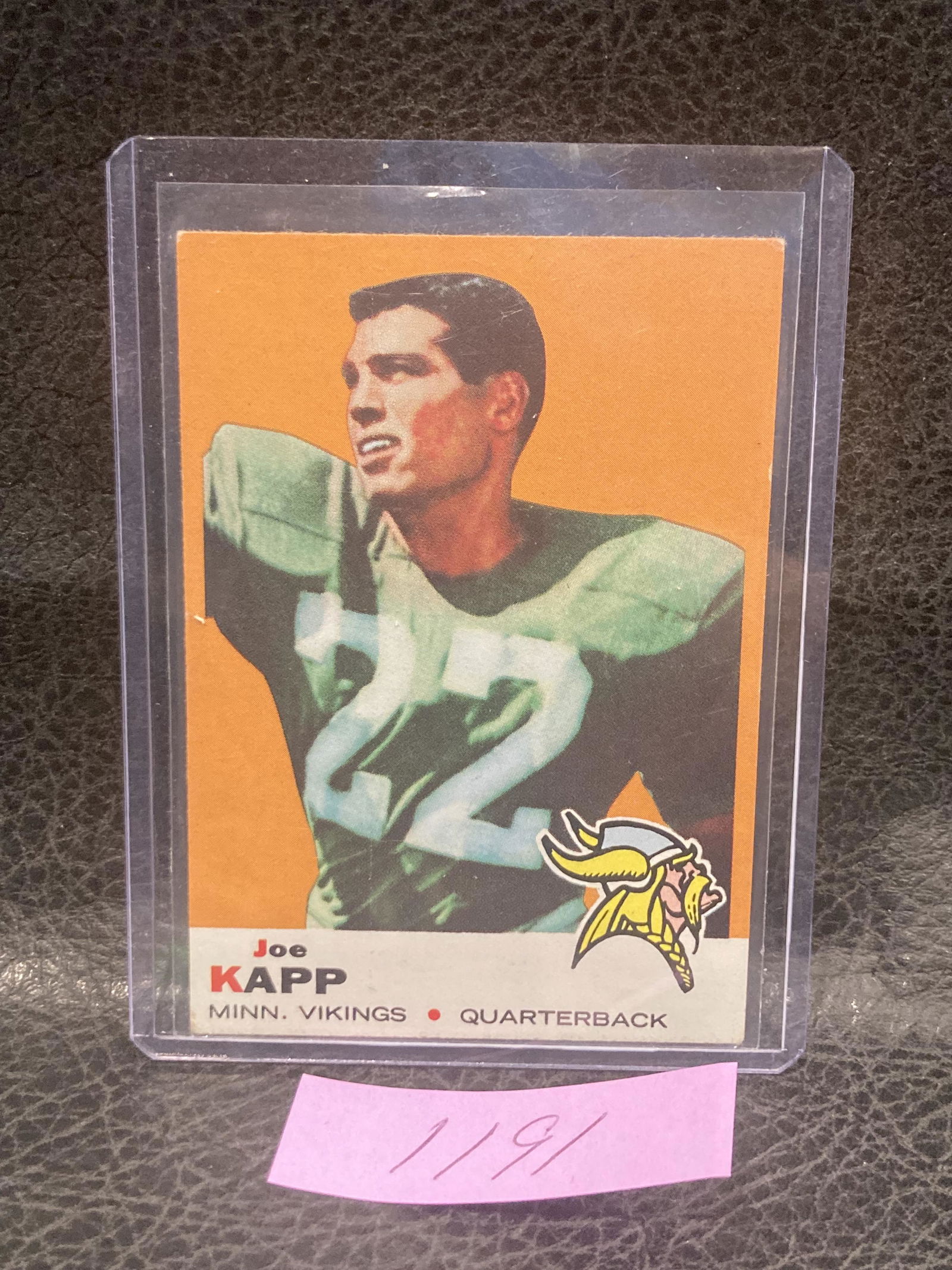 Joe Kapp 1969 Topps #35 Vikings (1 of 2)