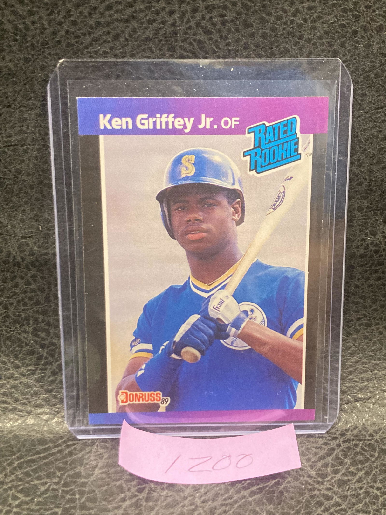Ken Griffey Jr. 1989 Donruss Rated Rookie #33 Seattle Mariners Rc Hall Of Fame (1 of 2)