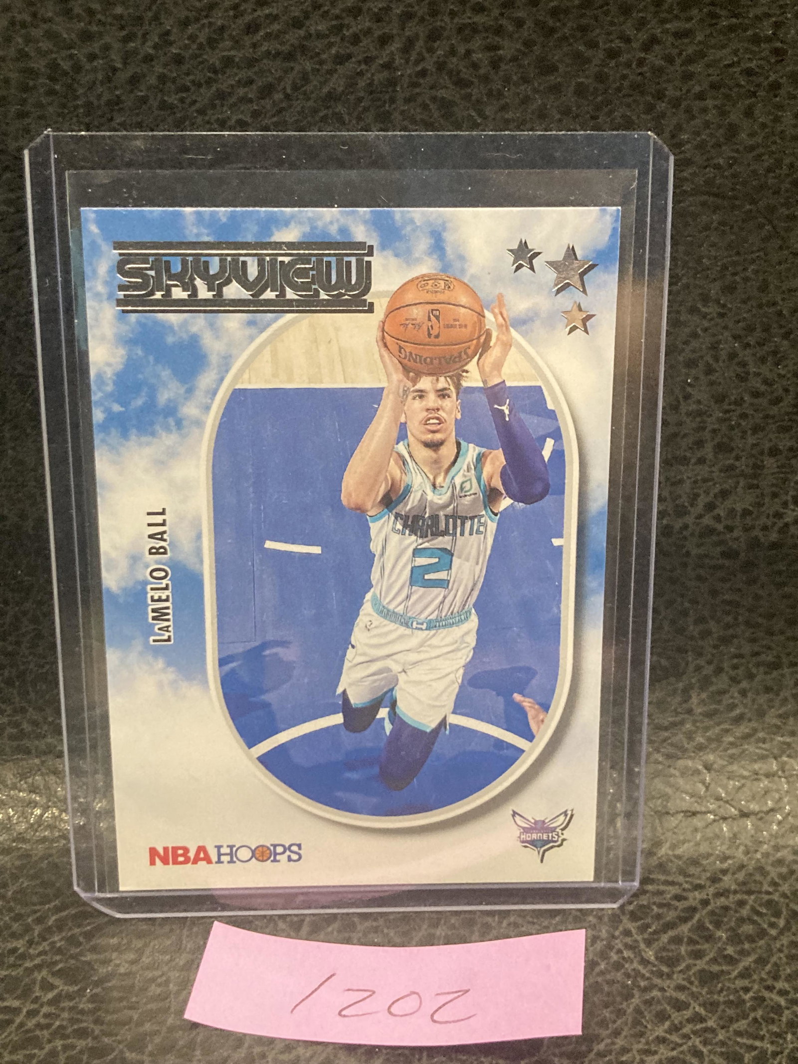 Lamelo Ball 2021-22 Nba Hoops Skyview Insert #5 Charlotte Hornets (1 of 2)