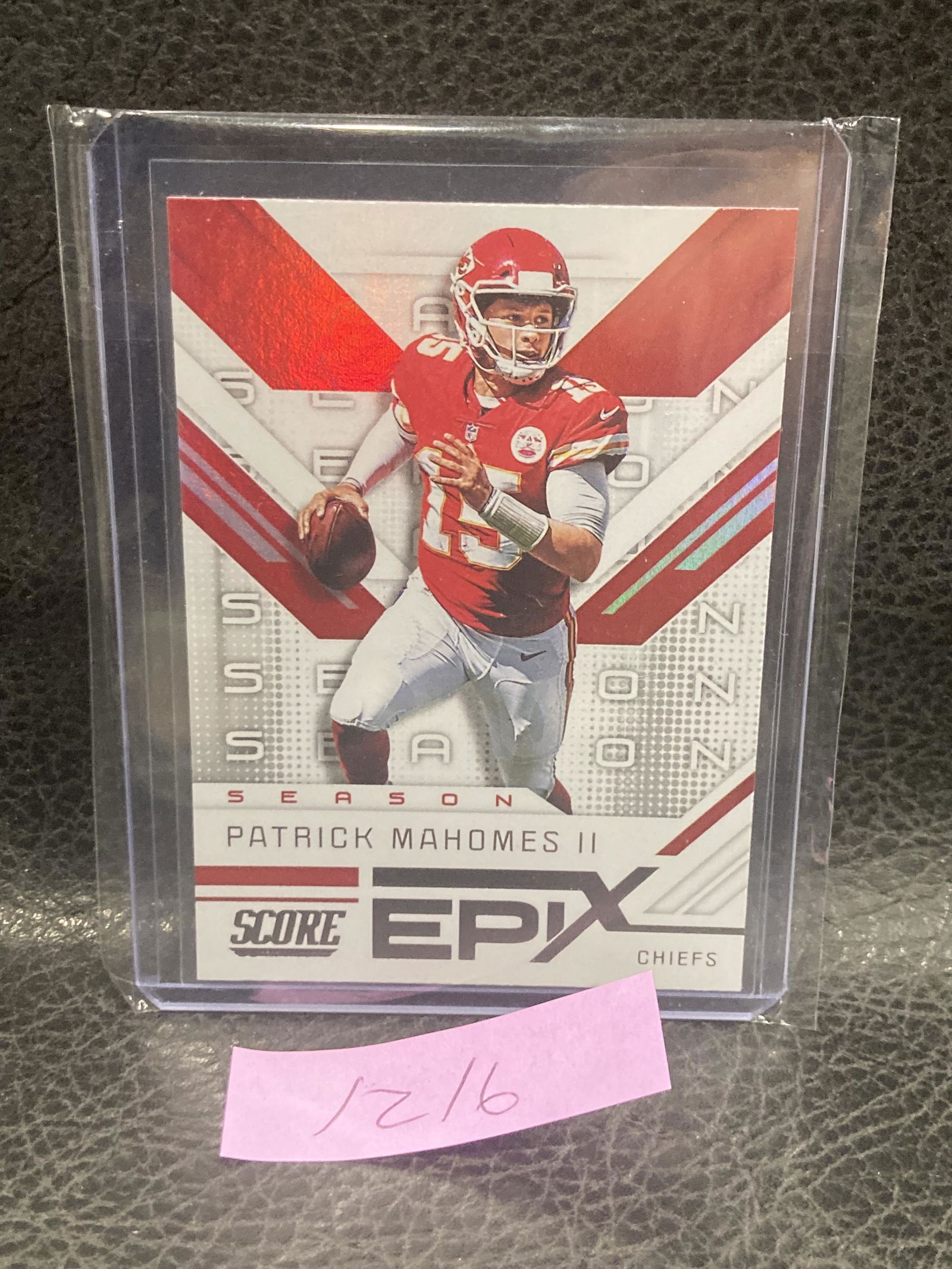 Patrick Mahomes Ii 2019 Panini Score Epix Season #ES3 Chief (1 of 2)