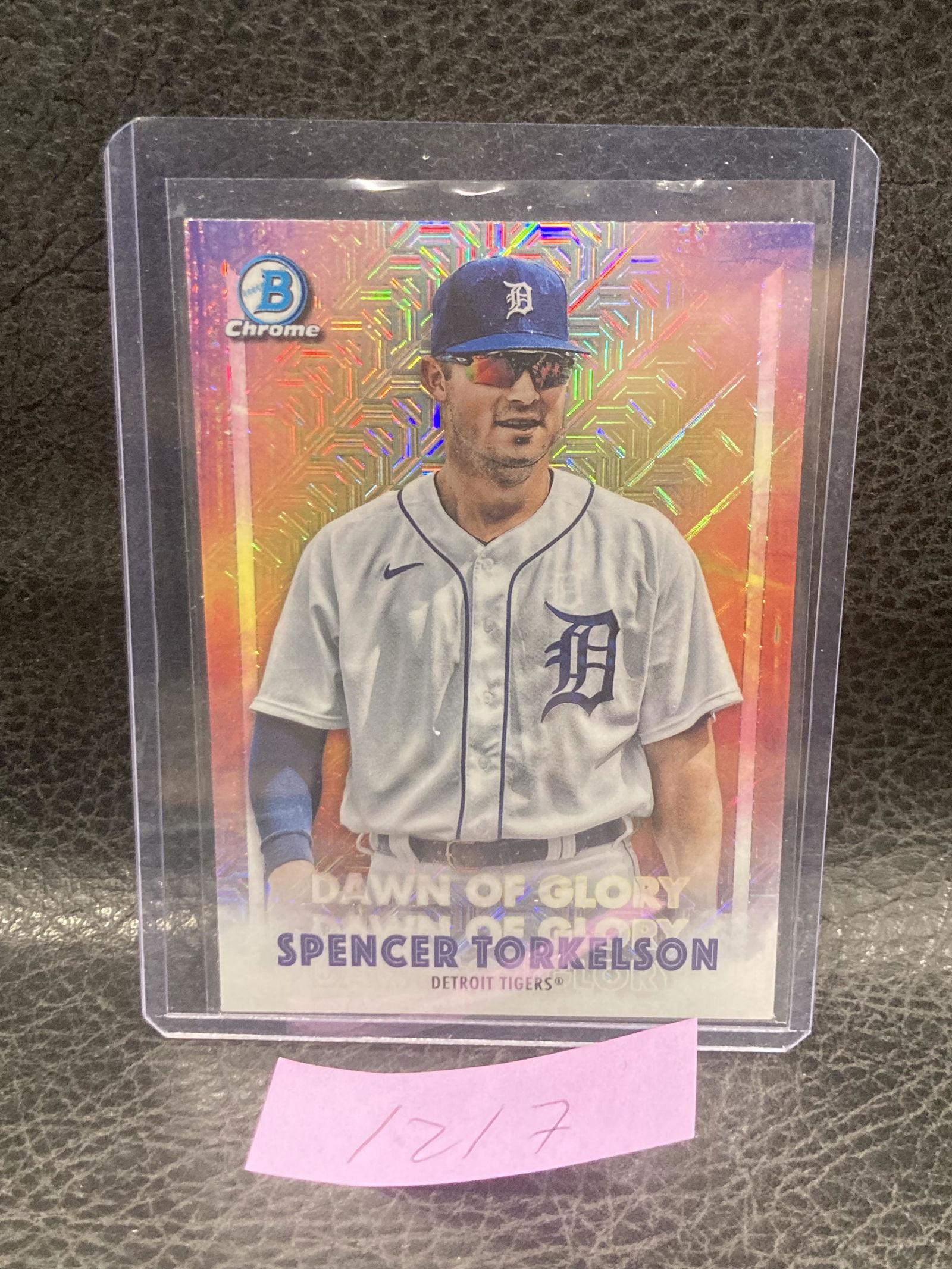 Spencer Torkelson 2021 Bowman Chrome Mojo Dawn Of Glory Dg-1 (1 of 2)