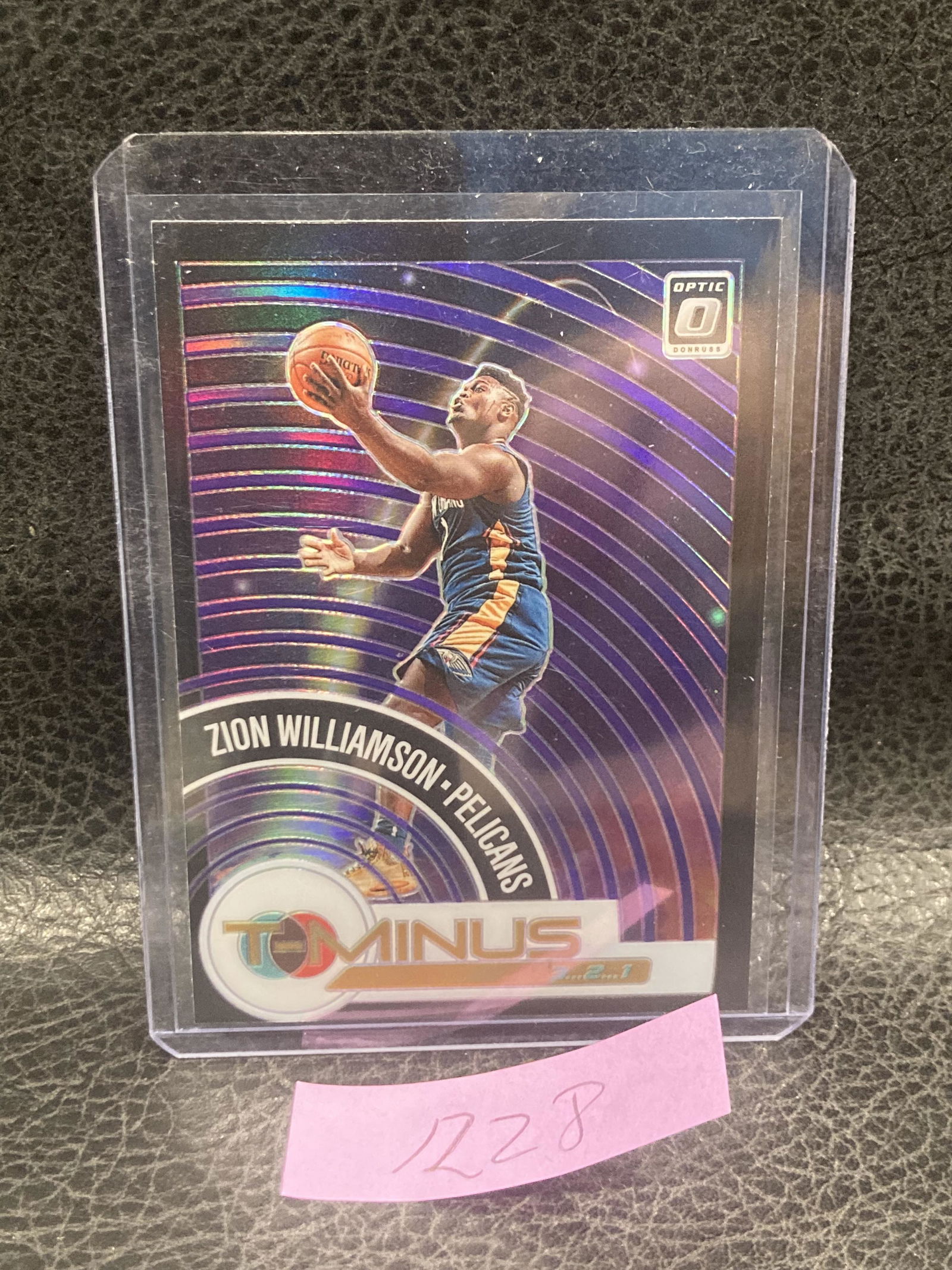 Zion Williamson 2020-21 Optic T Minus Insert Pelicans (1 of 2)