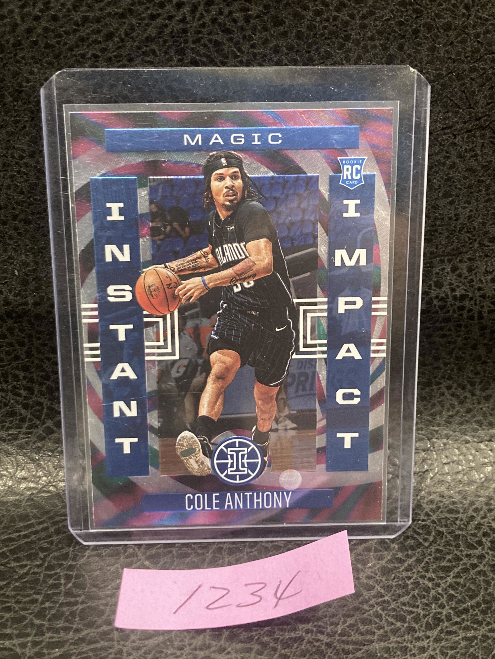 Cole Anthony 2020-21 Illusions Basketball Instant Impact Rc ? 24 Orlando Magic (1 of 2)