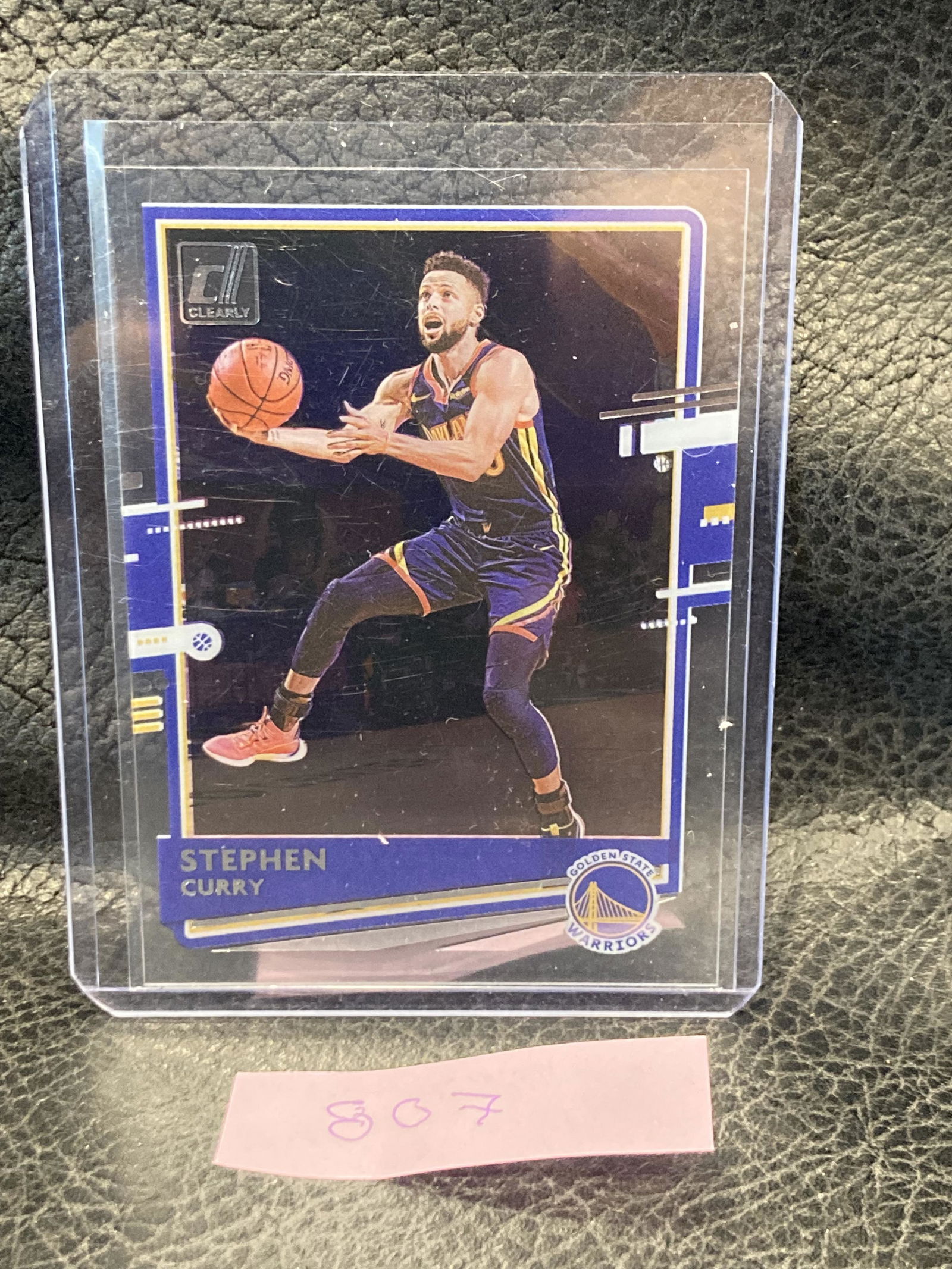Stephen Curry 2020-21 Donruss Clearly Parallel #19 Golden State Warriors Sp (1 of 2)