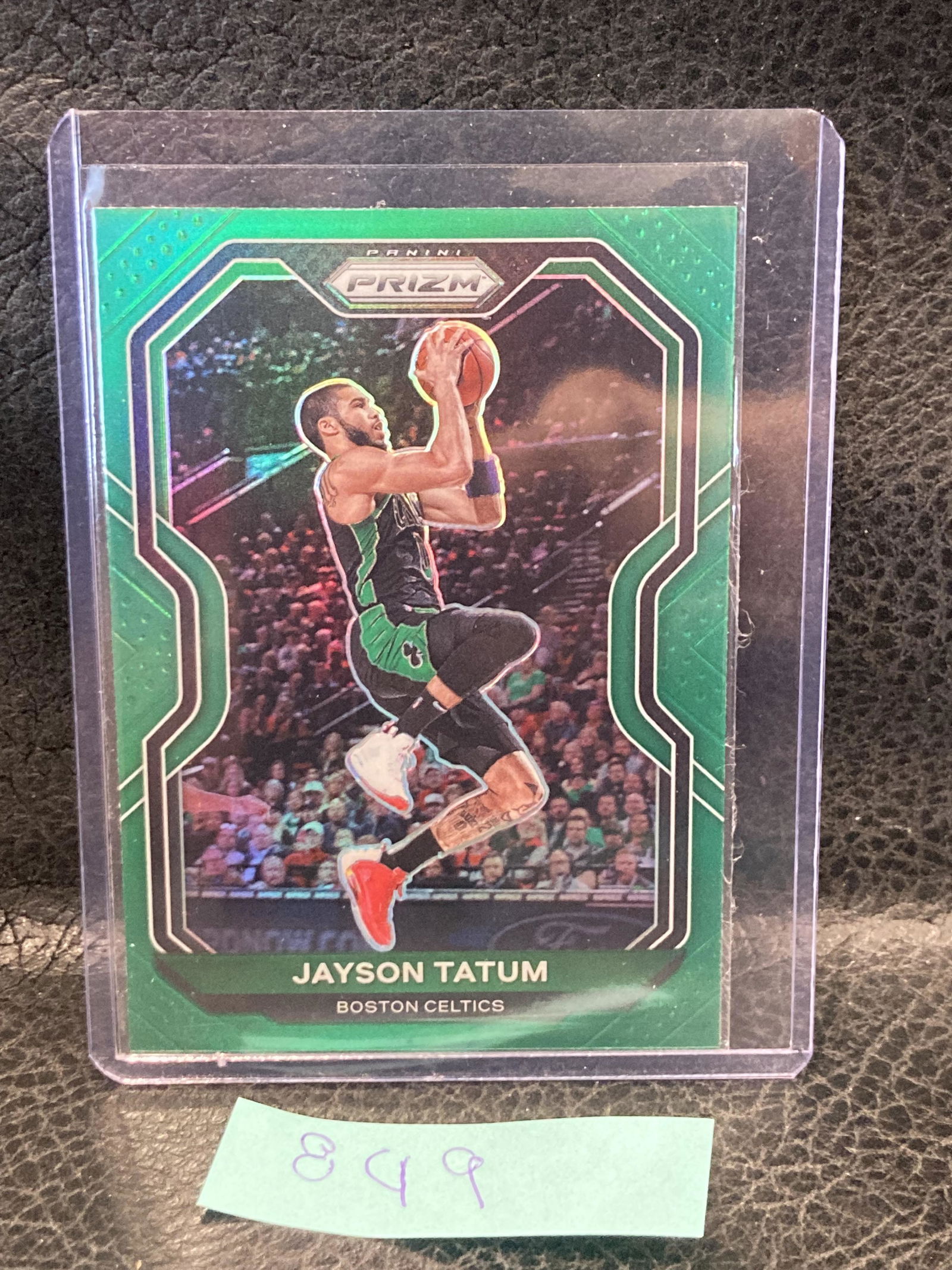 Jayson Tatum 2020-21 Panini Prizm Green Color Match Boston Celtics Sp (1 of 2)