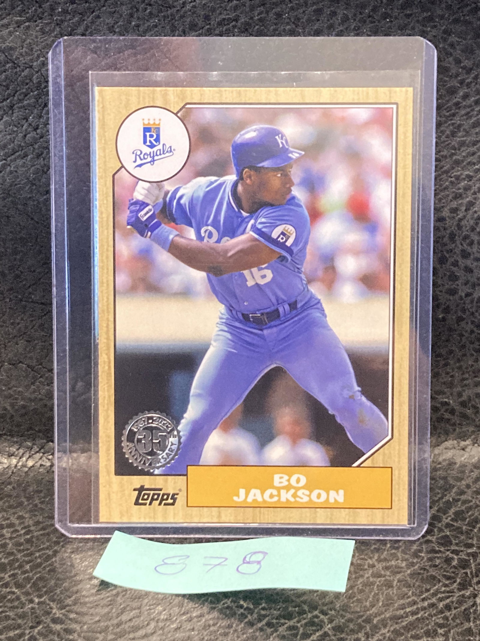 Bo Jackson 2022 Topps Series 1 35th Anniversary 1987 Throwback #T87-21 (1 of 2)