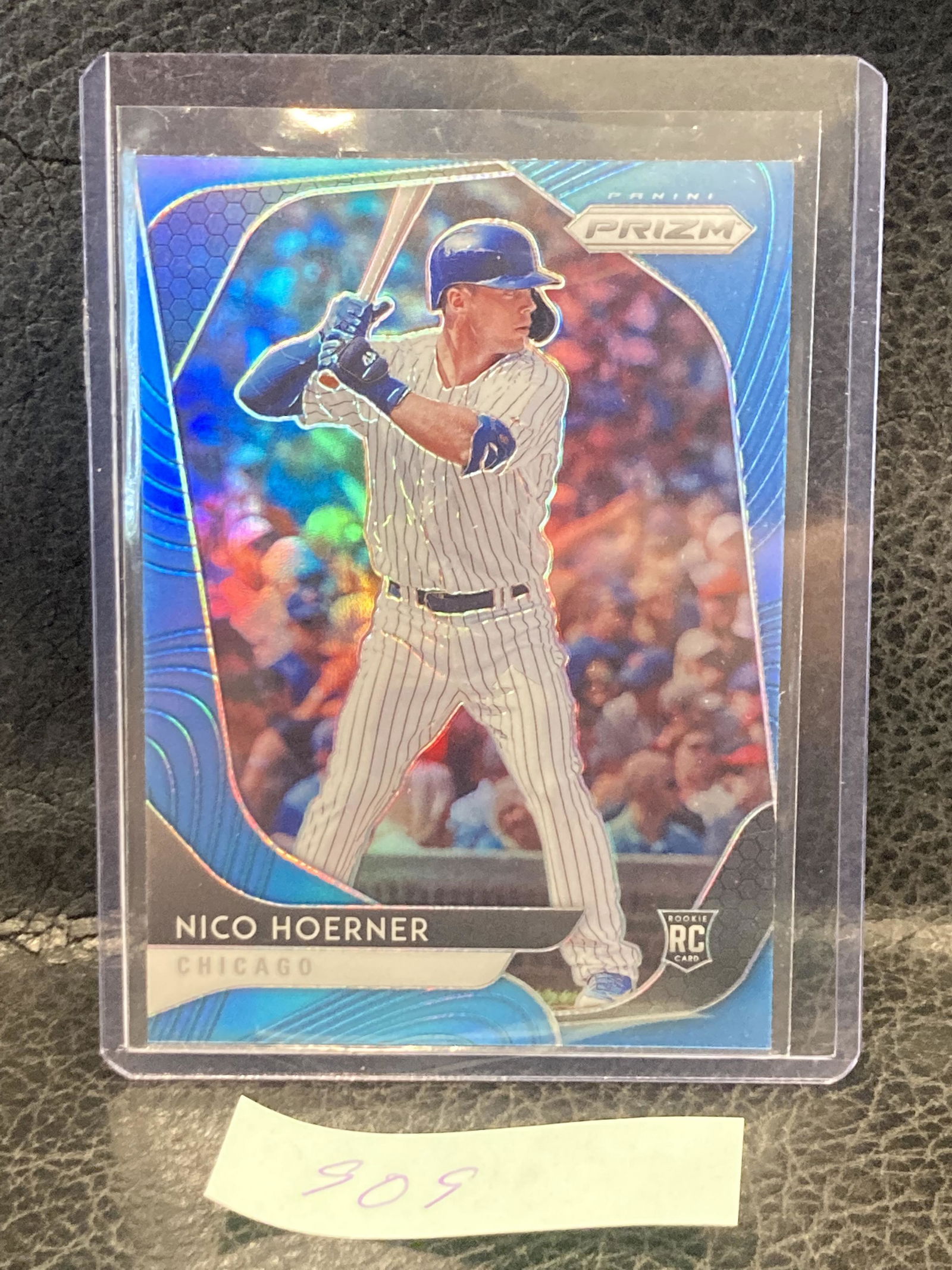 Nico Hoerner 2020 Prizm Mega Box Carolina Blue Prizm #30 Cubs (1 of 2)