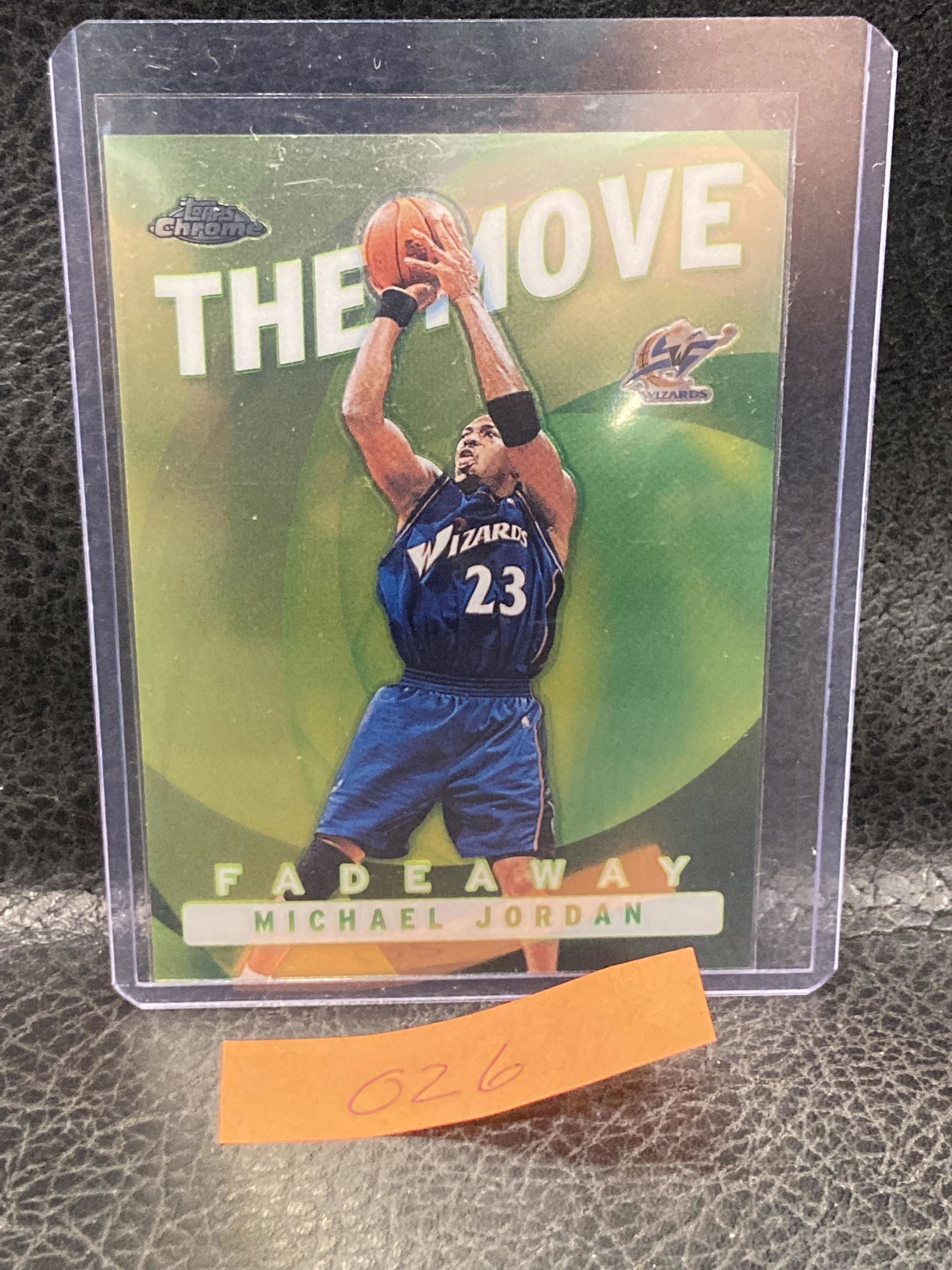 Michael Jordan 2003-2004 Topps Chrome The Move Fadeaway Wizards Tm6 (1 of 2)
