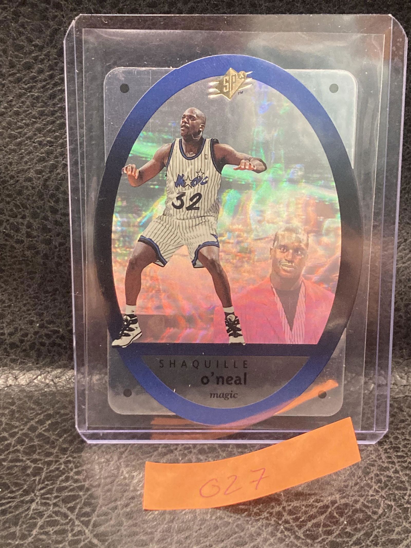 Shaquille Oneal 1996 Upper Deck Spx Die Cut Holoview #35 (1 of 2)