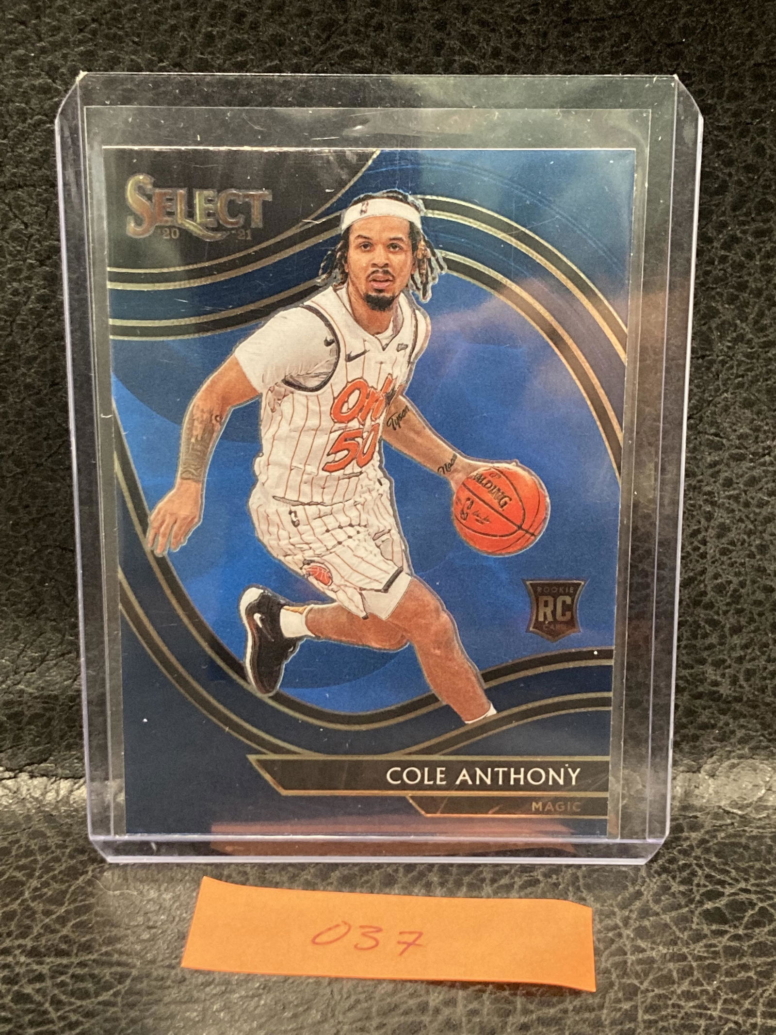Cole Anthony Courtside Base Rookie Card Rc 2020-21 Select Orlando Magic (1 of 2)