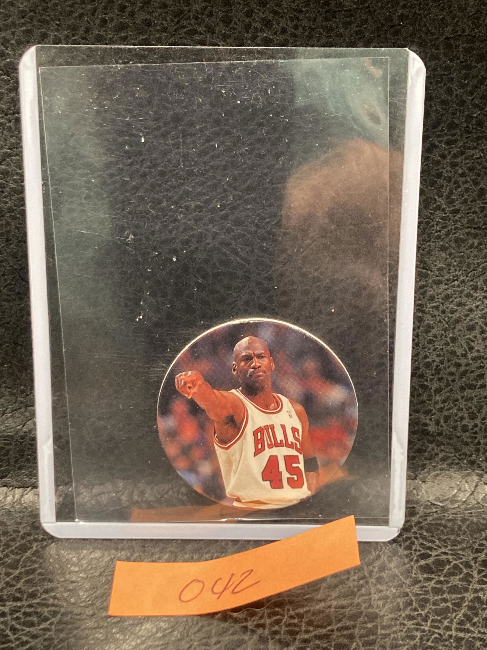 Michael Jordan Upper Deck 1995 Pogs Milk Caps Slammers #52 Bulls (1 of 2)