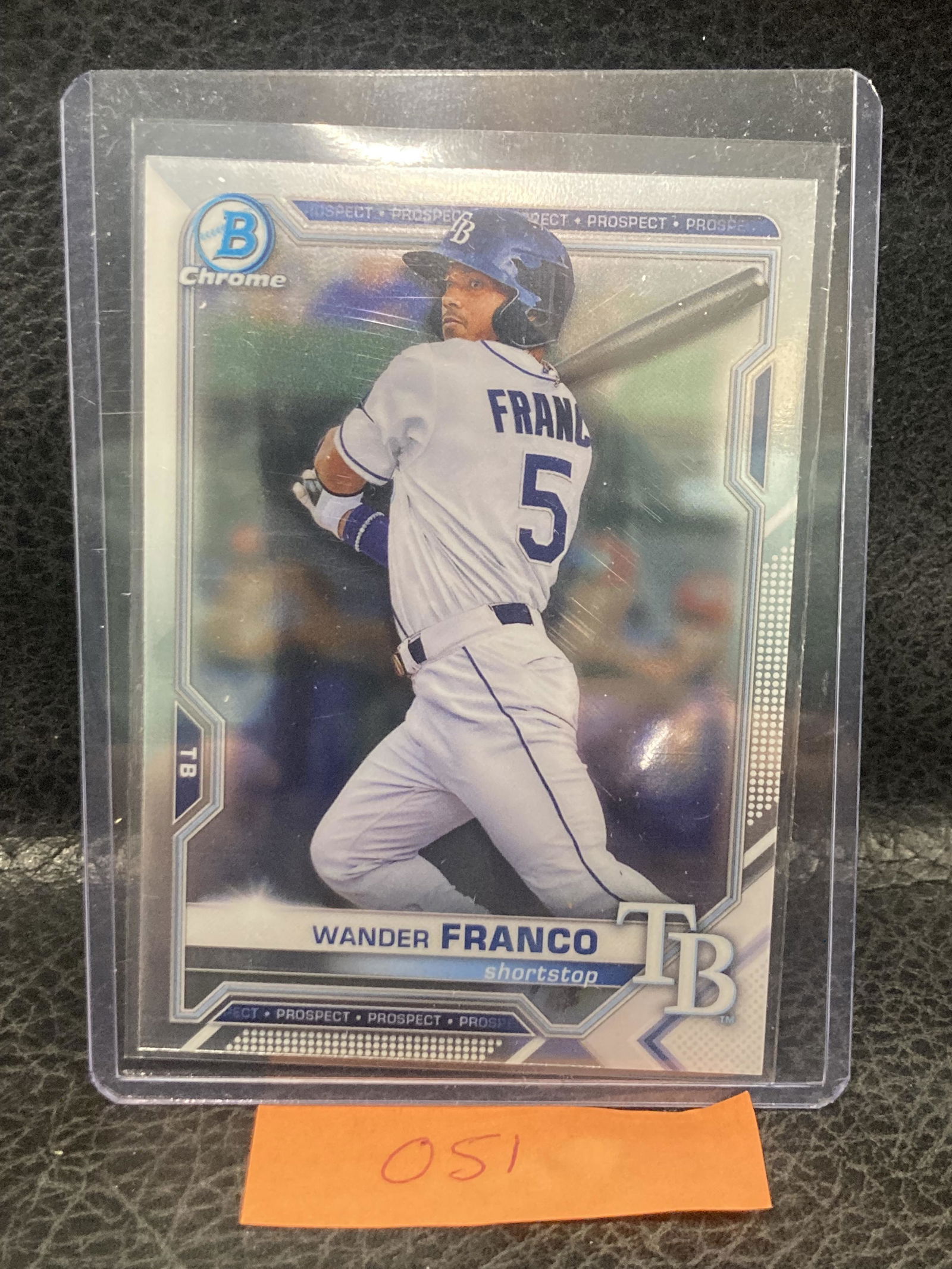 Wonder Franco 2021 Bowman Chrome Rookie Card #BCP-57 (1 of 2)