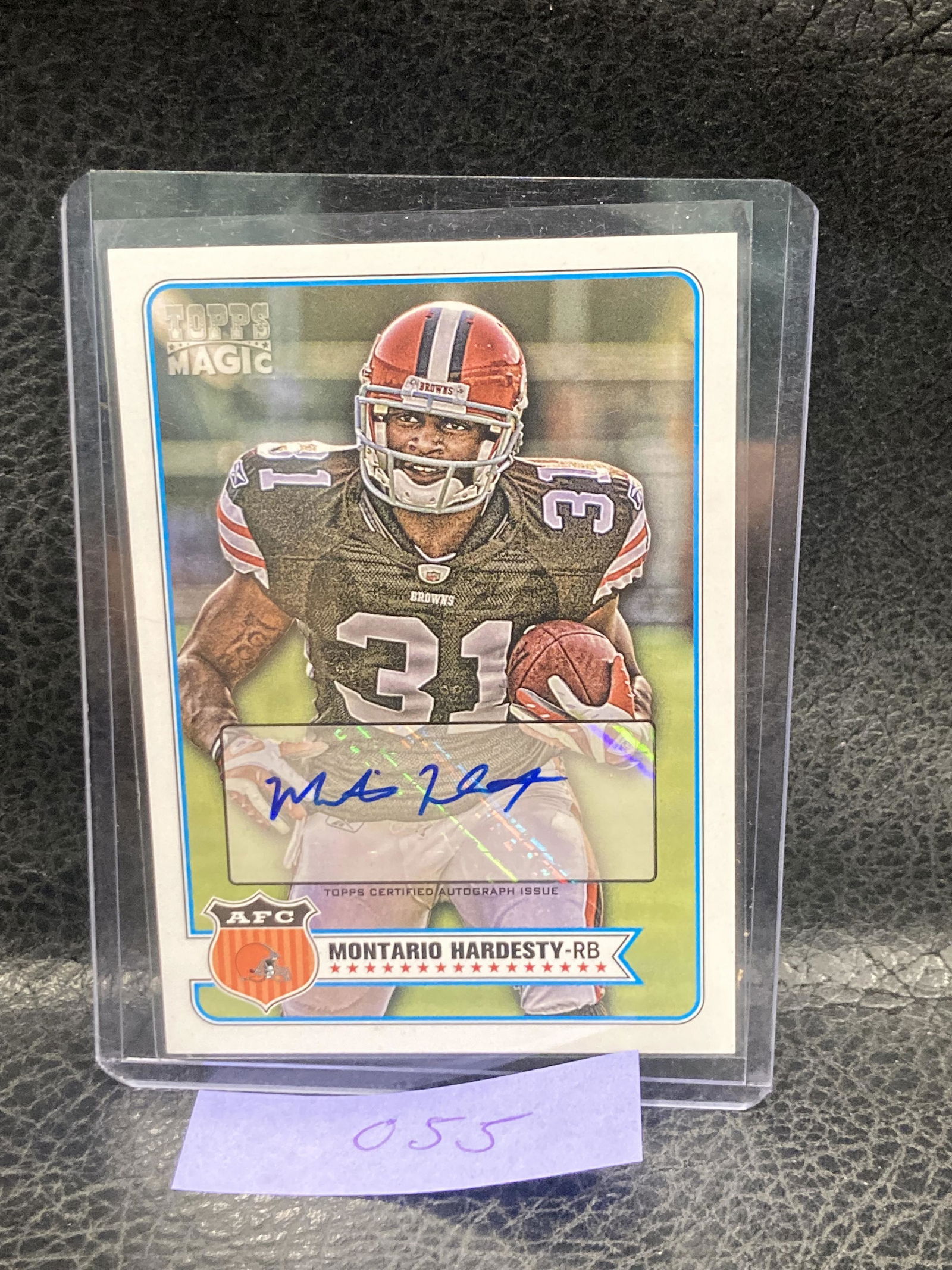 Montario Hardesty Browns 2012 Topps Magic Autographed #248 Browns (1 of 2)