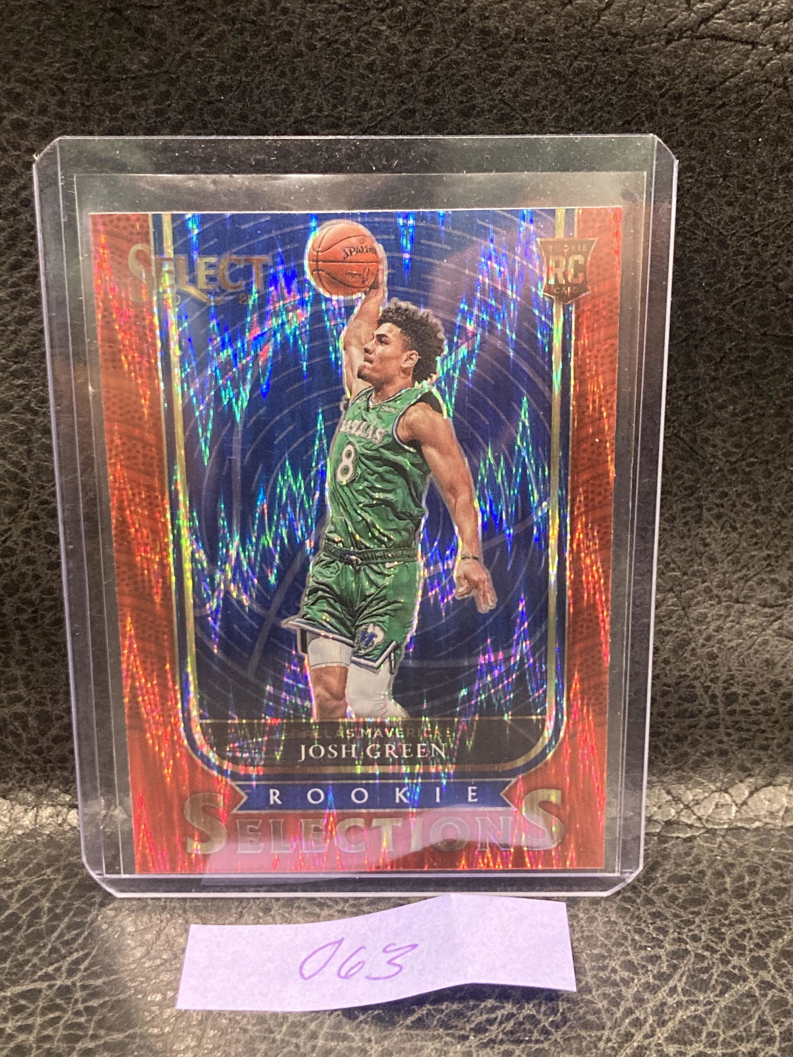 Josh Green 2020-21 Select Red Flash Rookie Selections Insert Nm (1 of 2)