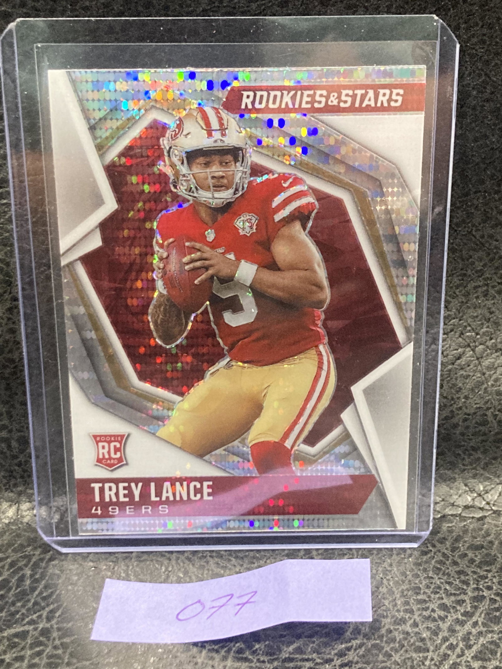 Trey Lance 2021 Rookies & Stars 49ers Rc #103 Rookie Silver Pulsar Prizm: Trey Lance 2021 Rookies & Stars 49ers Rc #103 Rookie Silver Pulsar Prizm