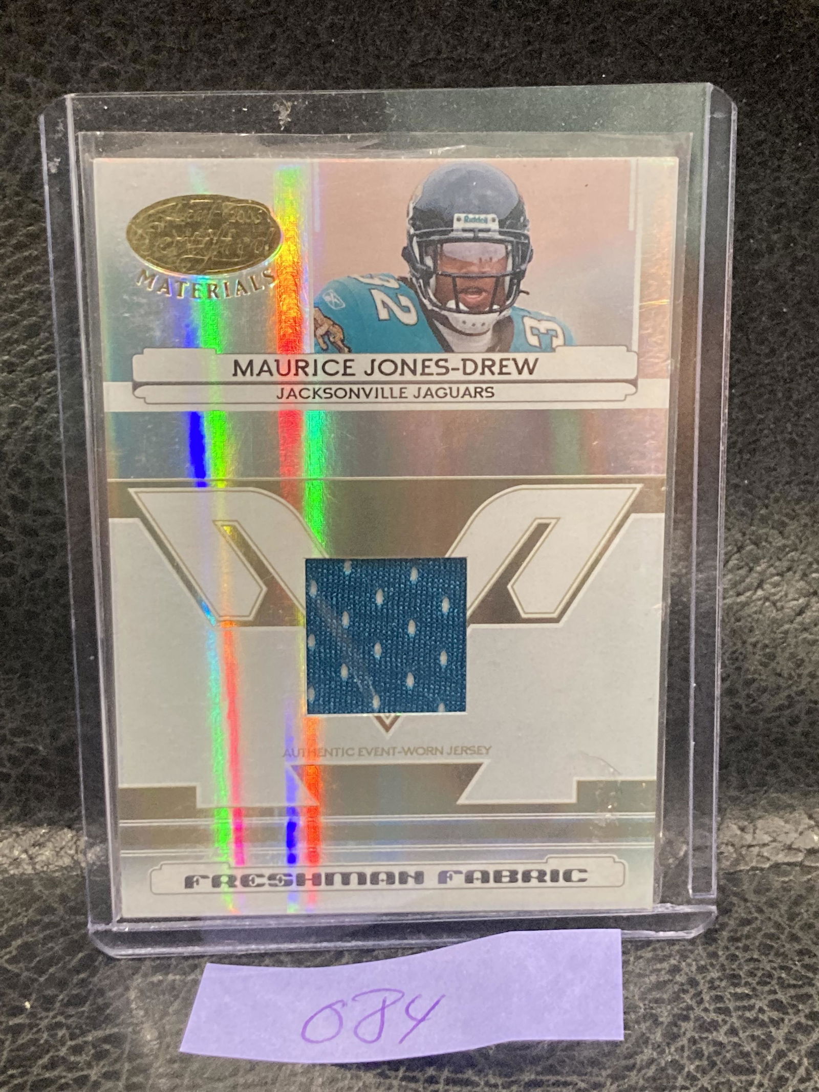 Maurice Jonesdrew Rookie Jersey 2006 Leaf Certified Freshman Fabric #207 /1400 Jags (1 of 2)