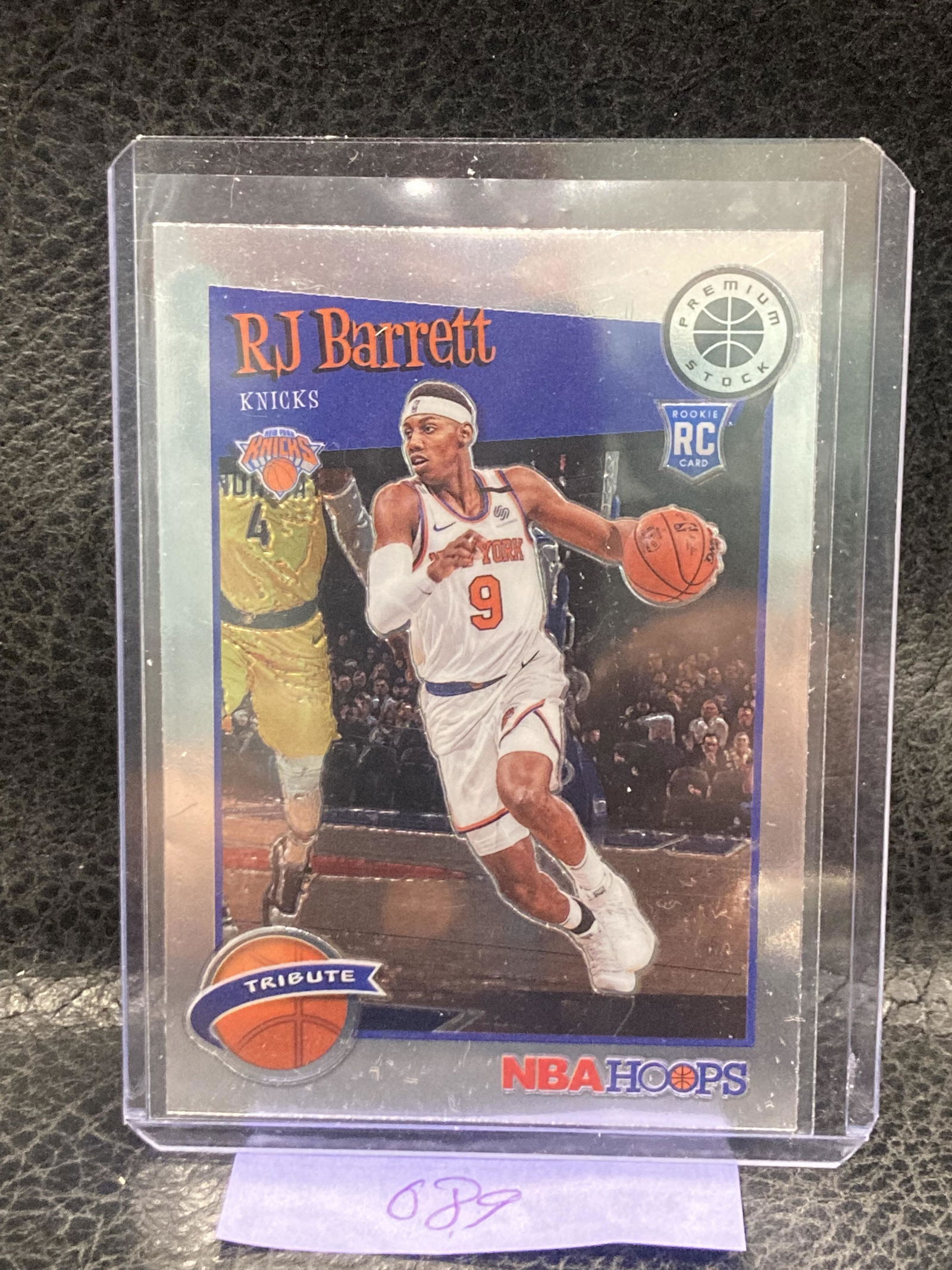 Rj Barret 2019-2020 Nba Hoops Premium Stock Tribute Rookie Card Rc #298 (1 of 2)