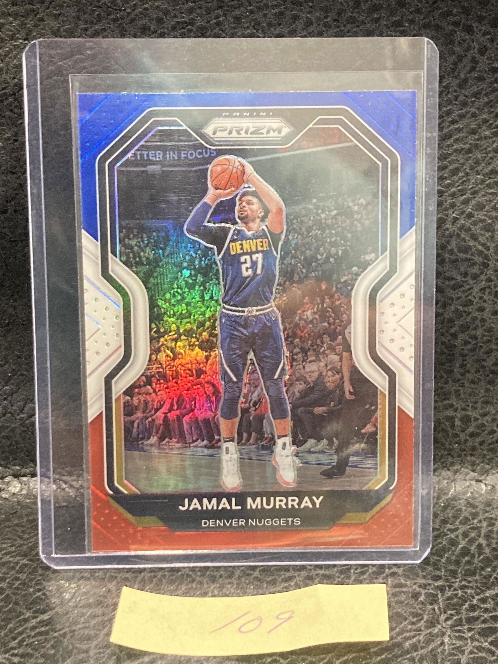 Jamal Murray 2020-21 Prizm Red White Blue #124 Nuggets (1 of 2)
