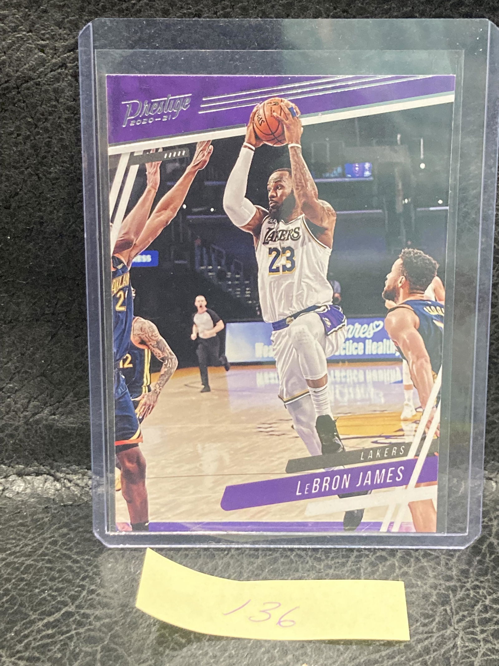 Lebron James 2020-2021 Chronicles Prestige #51 Lakers Card (1 of 2)