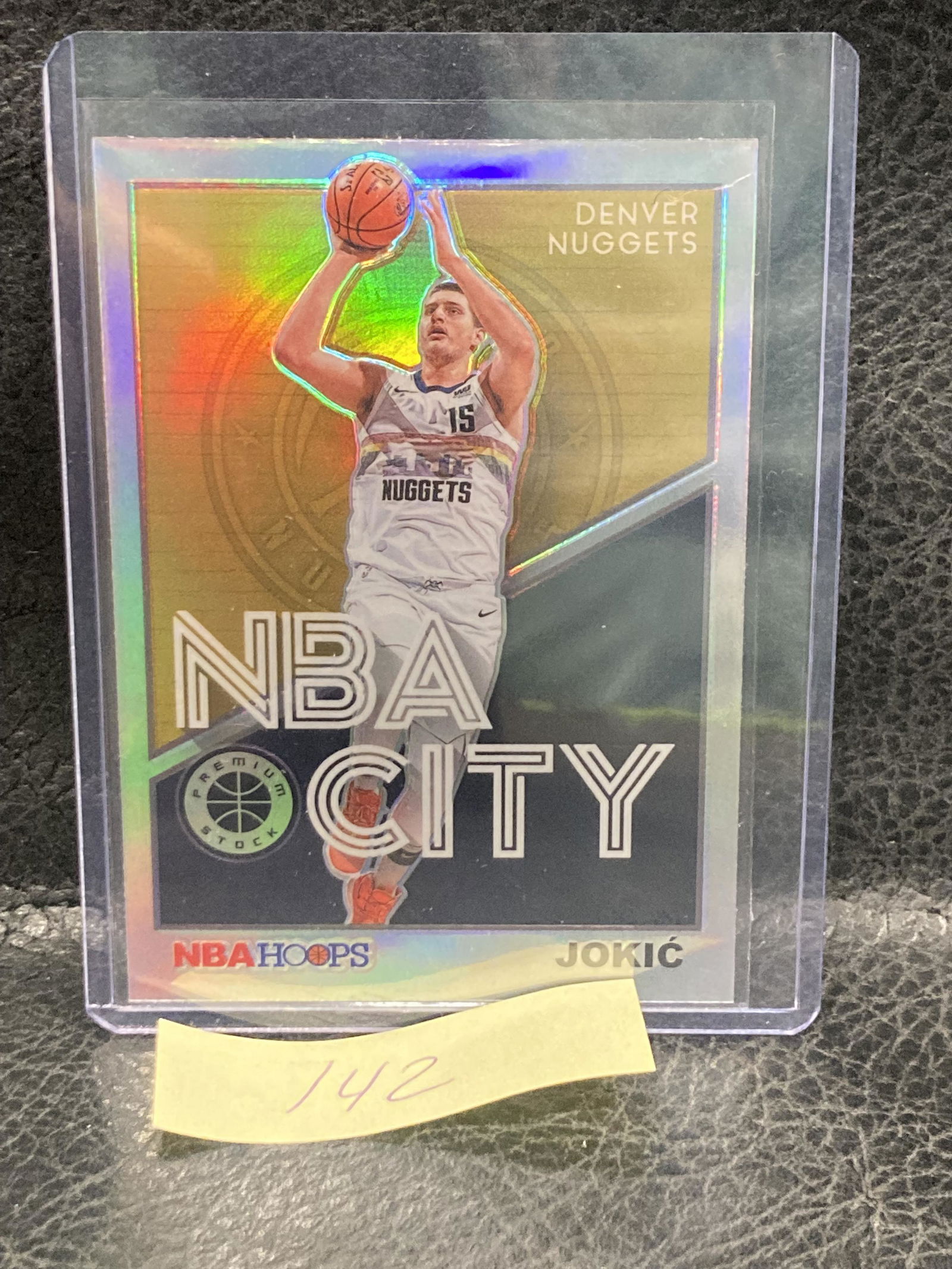 Nikola Jokic 2019-20 Nba Hoops #18 Nba City Silver Holo Sp Denver Nuggets (1 of 2)