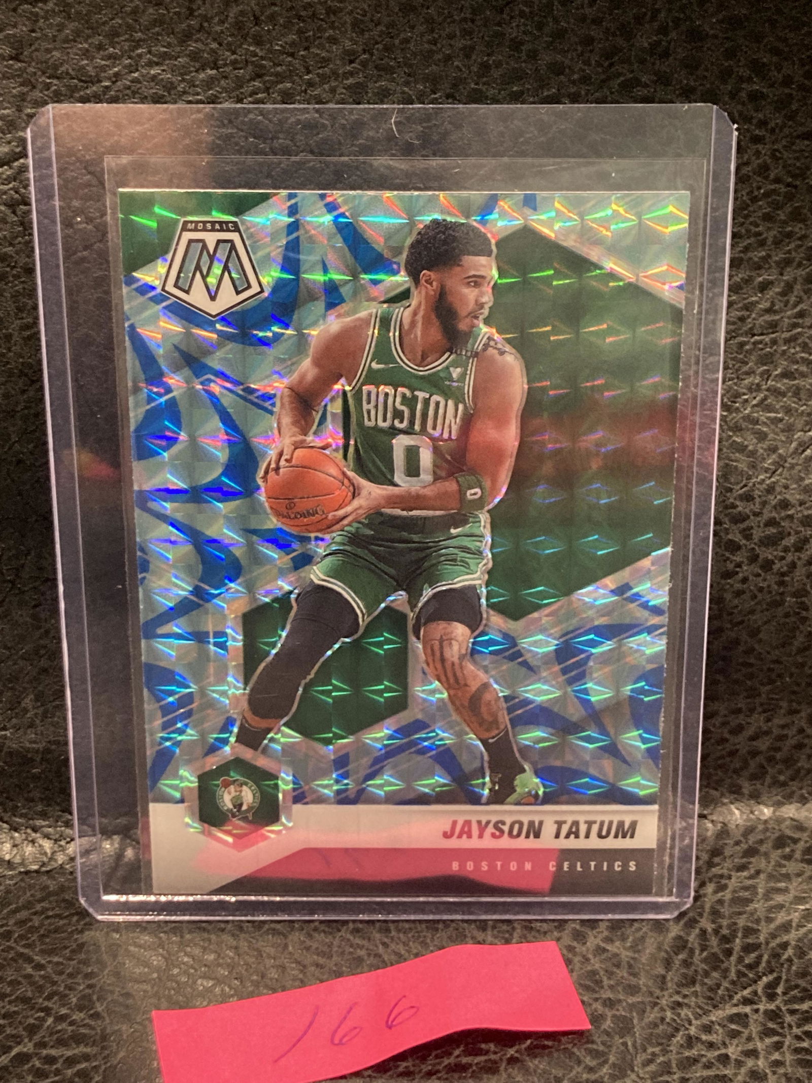 Jayson Tatum 2020-21 Mosaic Blue Reactive Prizm #107 Celtics (1 of 2)
